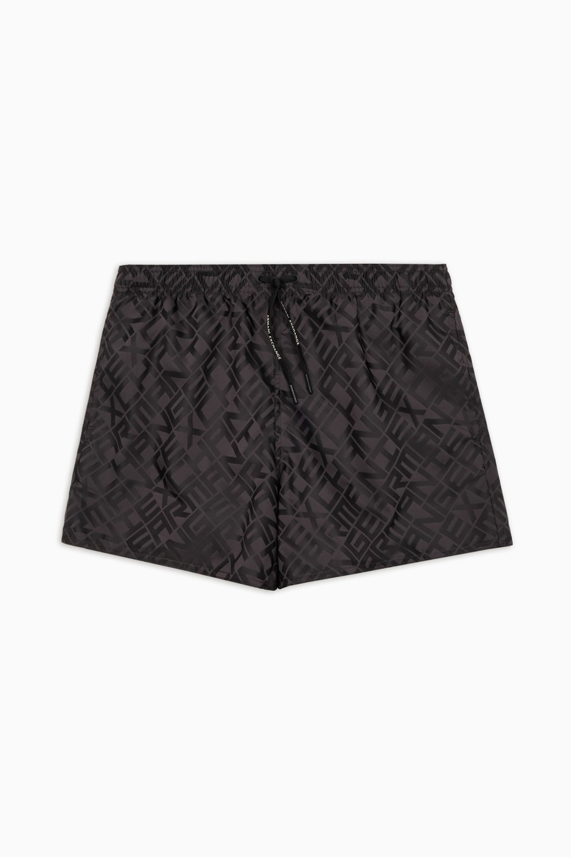 ARMANI EXCHANGE Armani Exchange ανδρικό μαγιό με all-over print - XM000829AF13629 Μαύρο