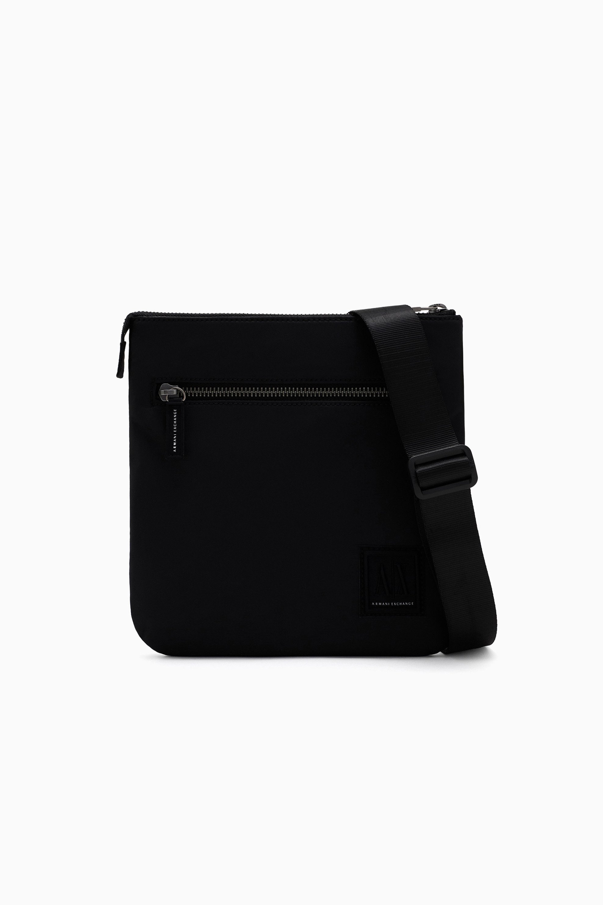 Armani Exchange ανδρικό τσαντάκι crossbody με λογότυπο - XM000105AF15129 Μαύρο