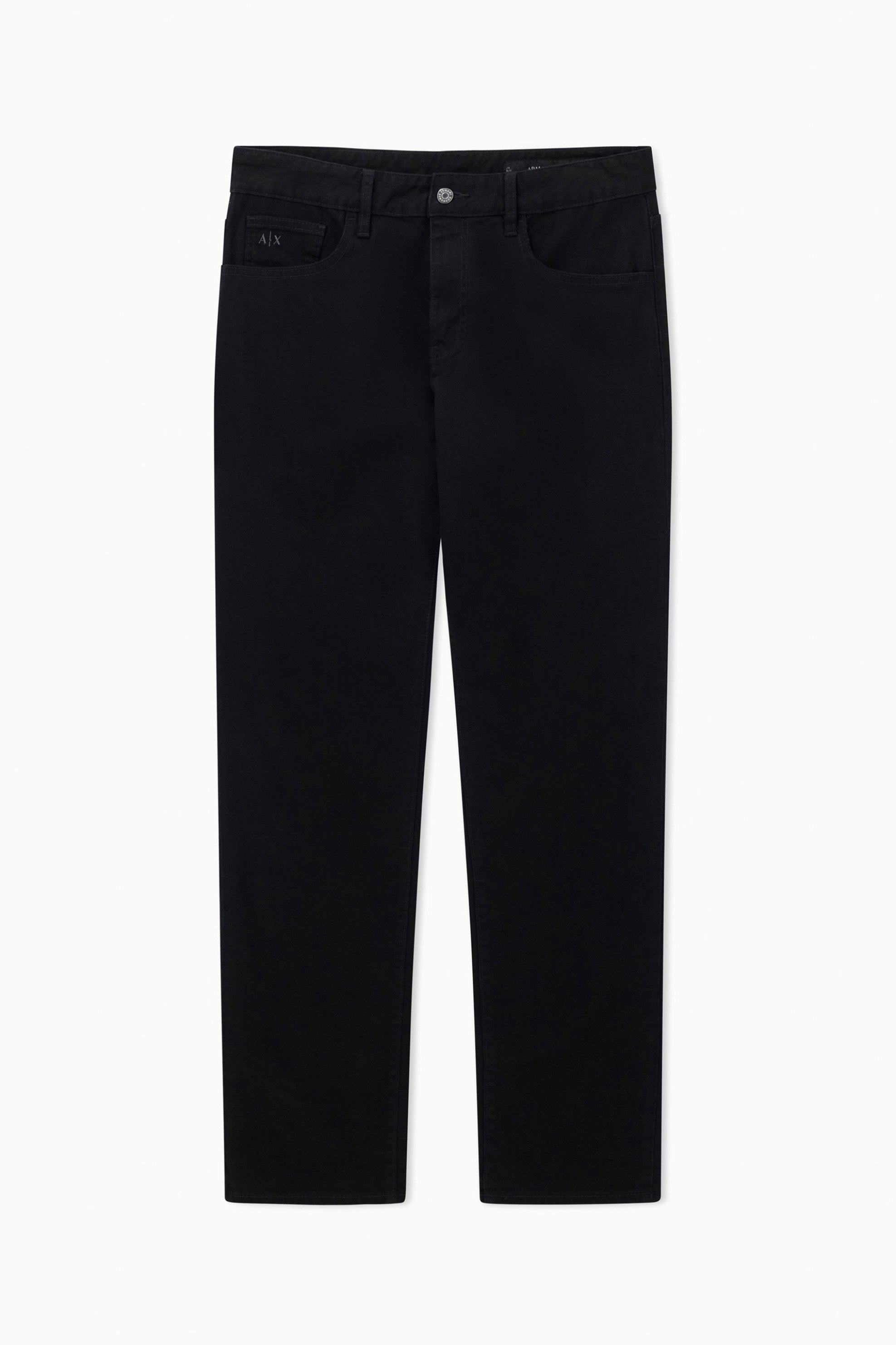 Armani Exchange Ανδρικό Τζιν Παντελόνι Πεντάτσεπο - Xm000049Af14267 Μαύρο