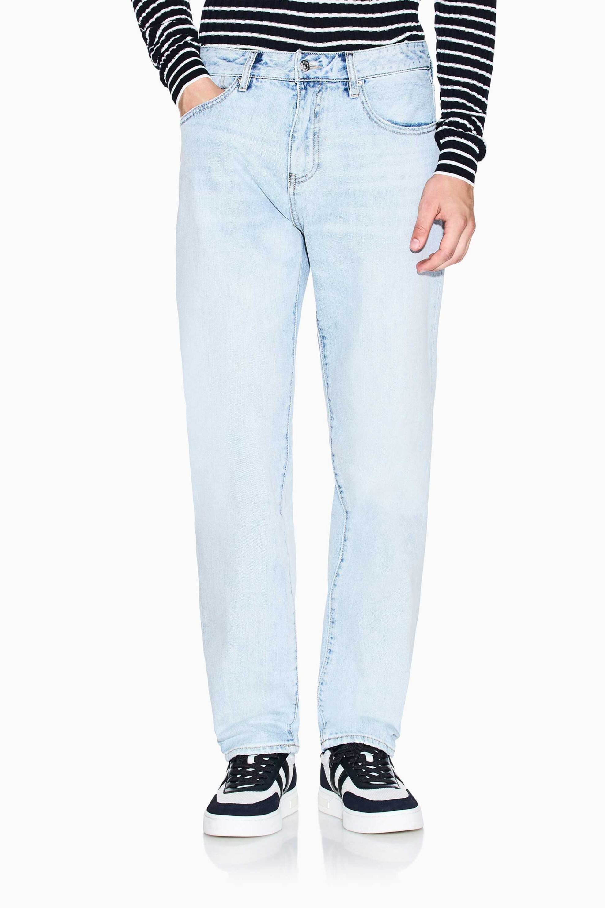 Armani Exchange ανδρικό τζιν παντελόνι πεντάτσεπο - XM000049AF18820 Denim Blue φωτογραφία