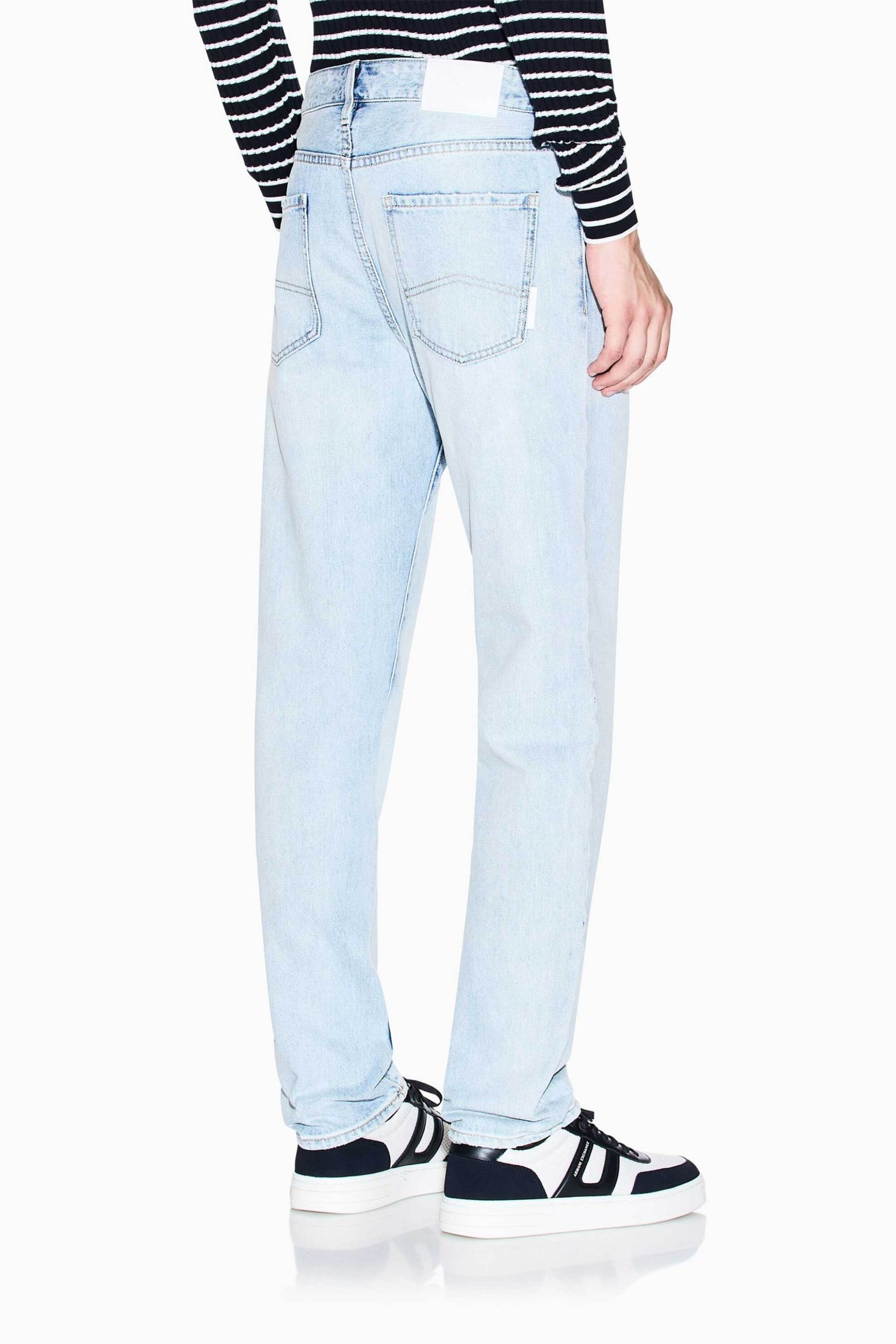 Armani Exchange ανδρικό τζιν παντελόνι πεντάτσεπο - XM000049AF18820 Denim Blue φωτογραφία