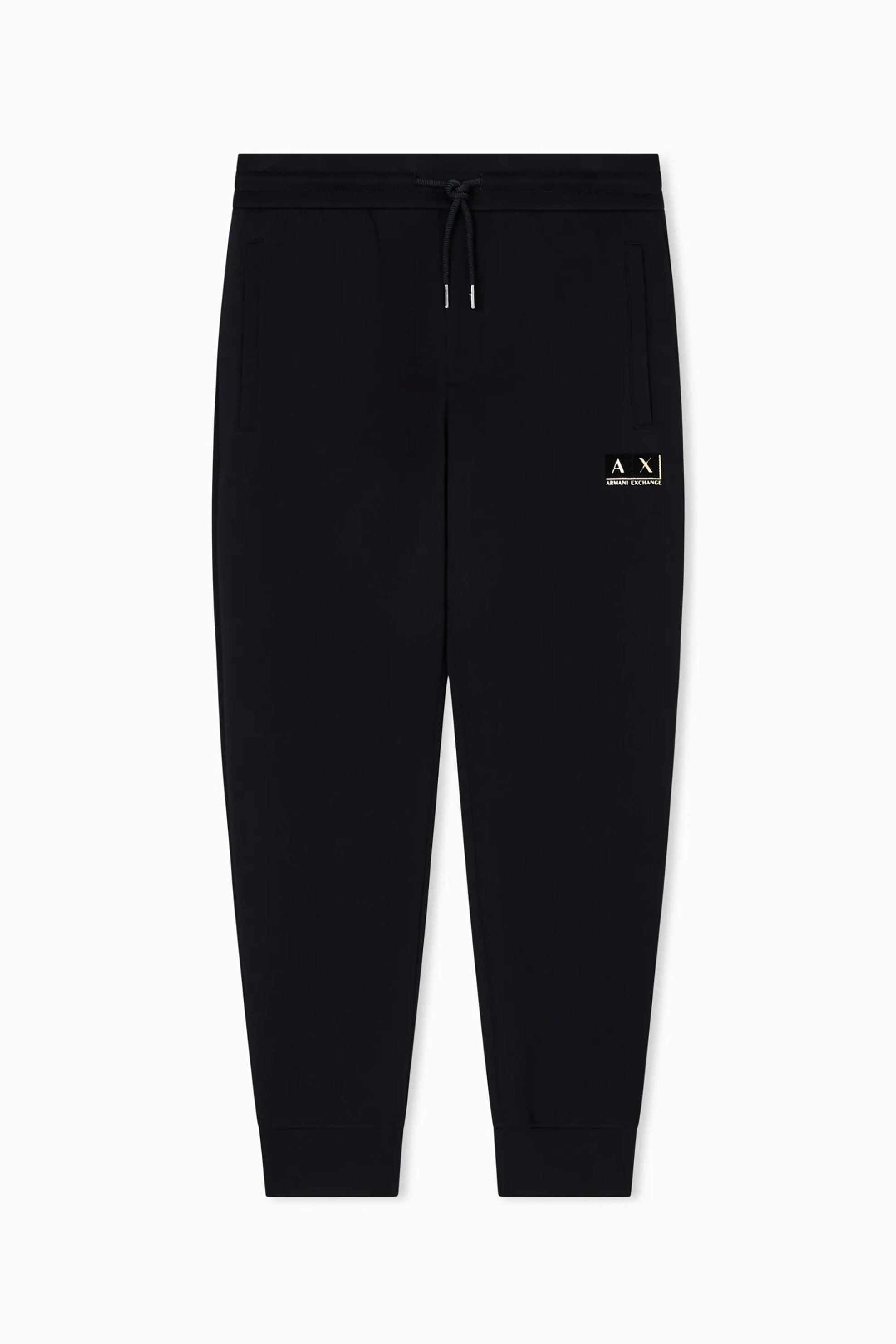 ARMANI EXCHANGE Armani Exchange ανδρικό παντελόνι φόρμας με ελαστική μέση - XM001886AF10818 Μαύρο