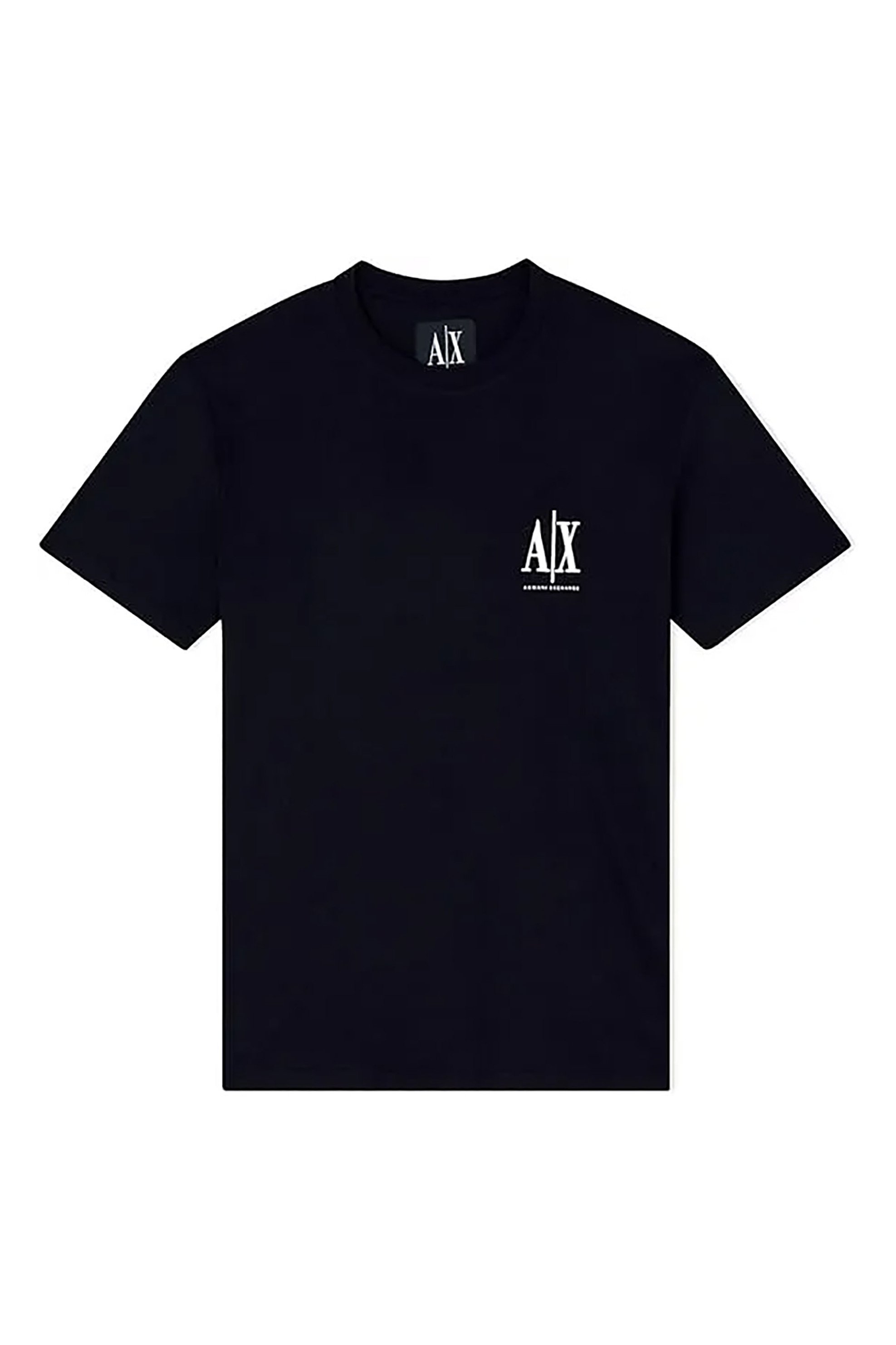 ARMANI EXCHANGE Armani Exchange ανδρικό T-shirt με λογότυπο - XM000365AF12308 Μαύρο