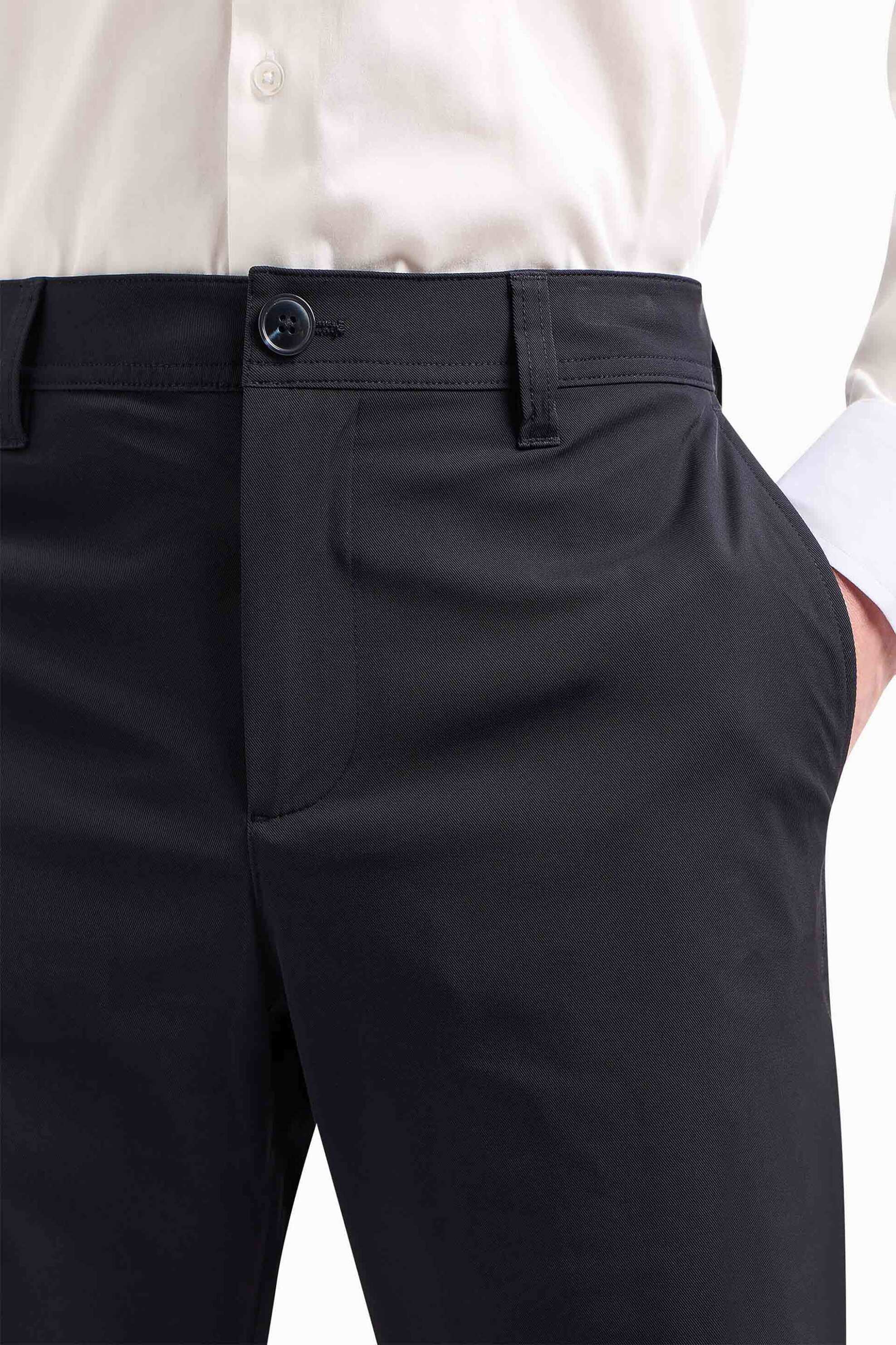 Armani Exchange Ανδρική Βερμούδα Chinos - 8Nzs49Znyzz Σκούρο Μπλε