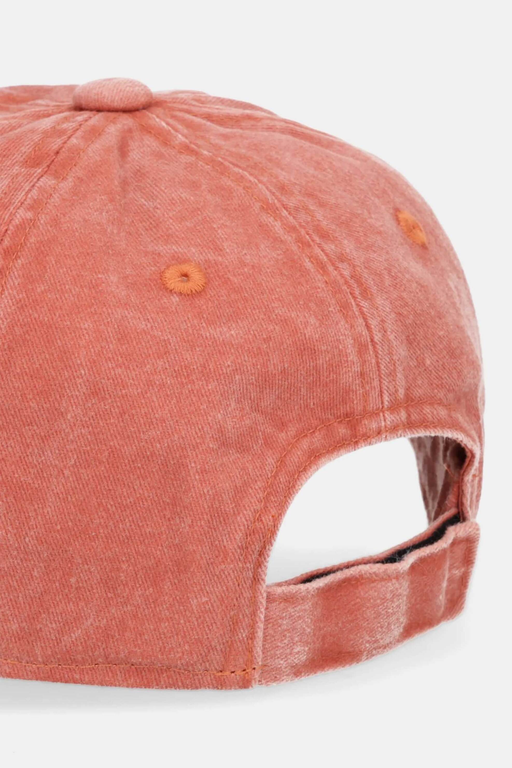 Armani Exchange ανδρικό καπέλο jockey με λογότυπο - XM002025AF15502 Πορτοκαλί φωτογραφία