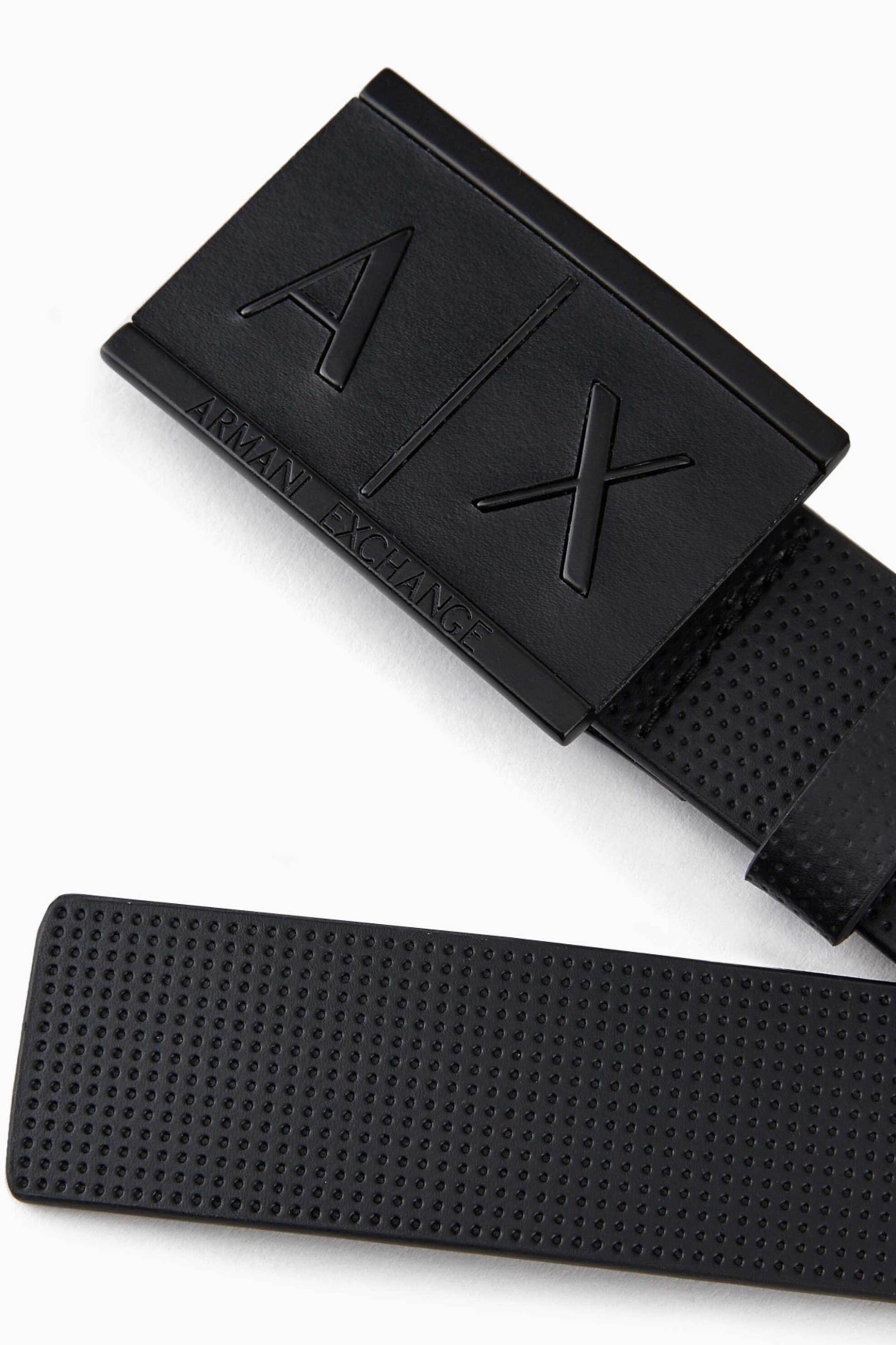 Armani Exchange Ανδρική Δερμάτινη Ζώνη - 951019Cc507 Μαύρο