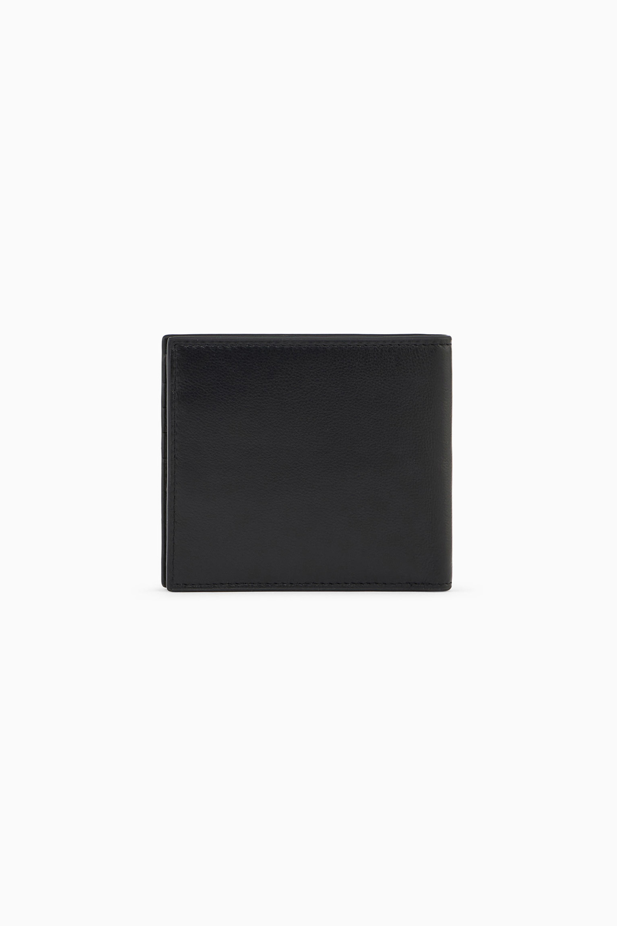 Armani Exchange ανδρικό πορτοφόλι με λογότυπο - XM000167AF22541 Μαύρο φωτογραφία