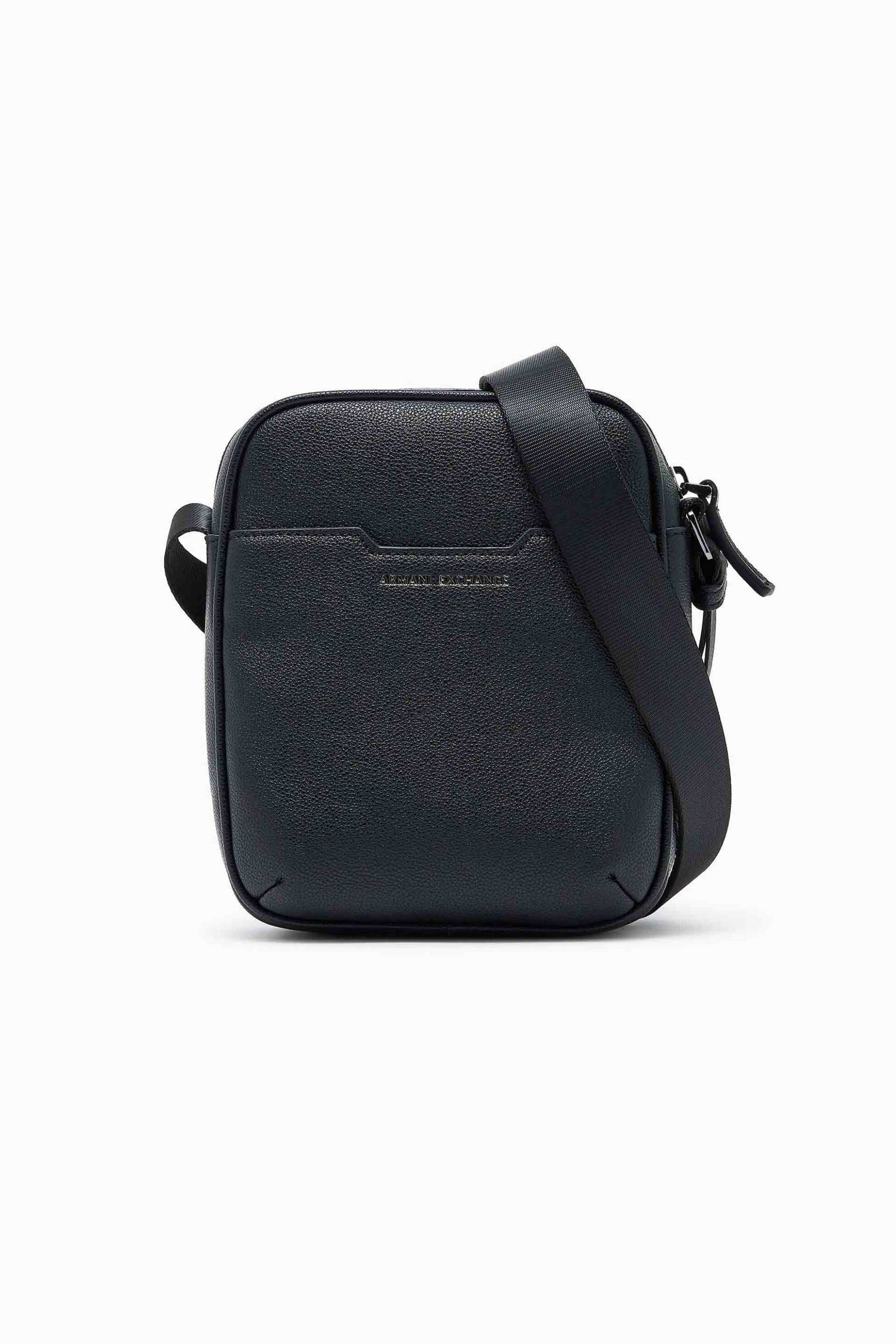 Armani Exchange ανδρικό τσαντάκι crossbody με λογότυπο - XM002584AF22651 Μαύρο