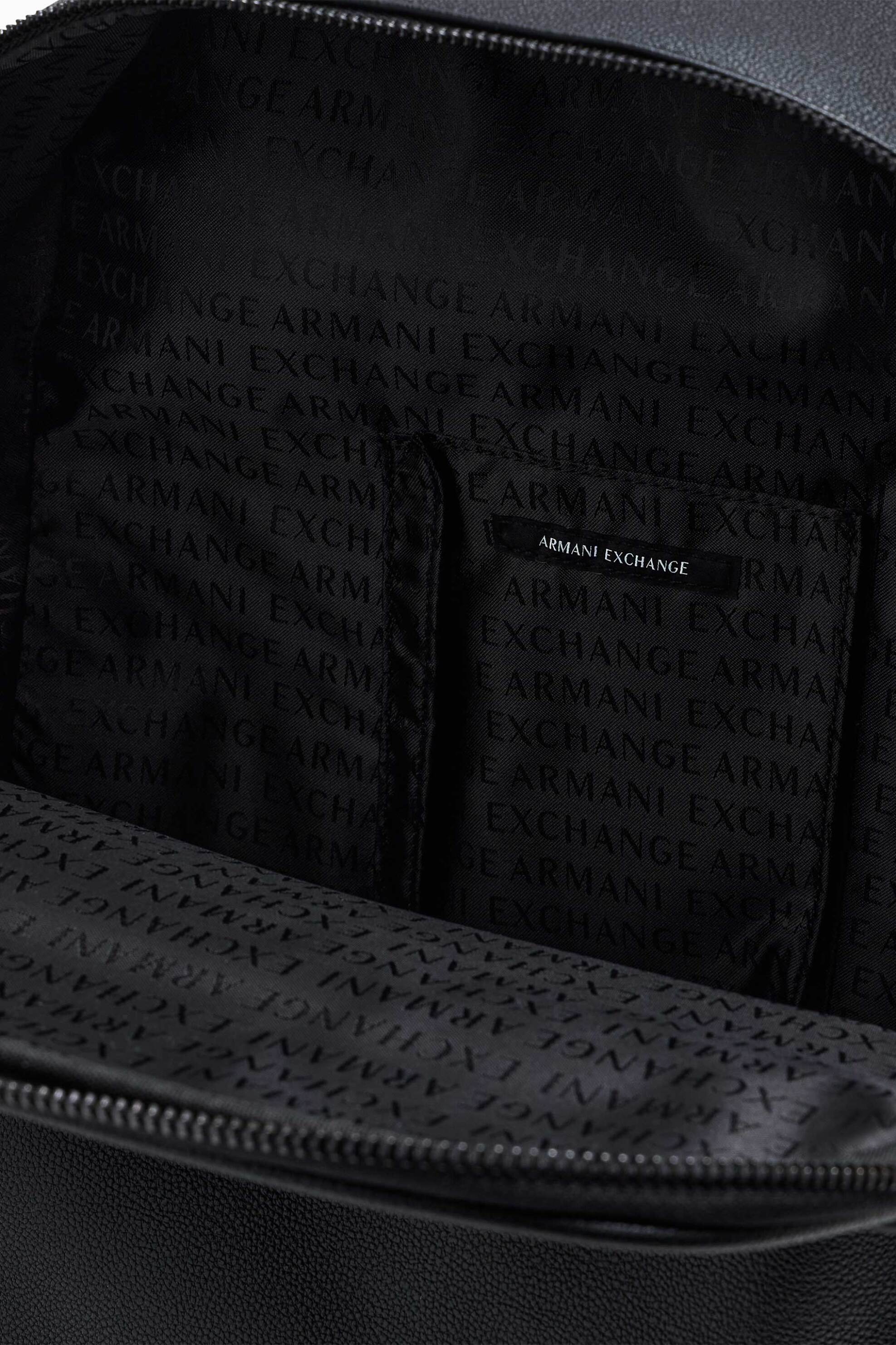 Armani Exchange Ανδρικό Backpack Μονόχρωμο - Xm002582Af22651 Μαύρο