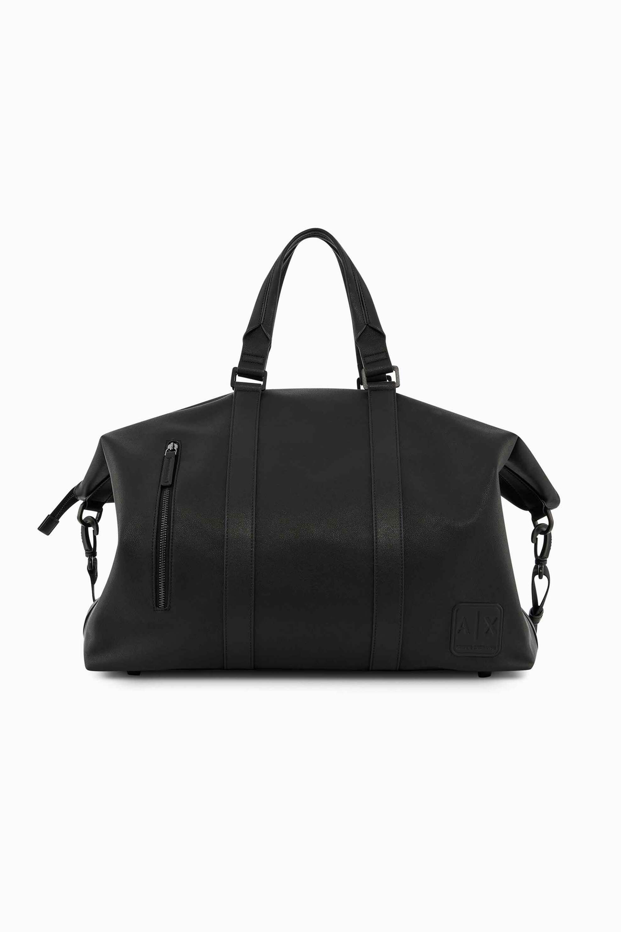 ARMANI EXCHANGE Armani Exchange ανδρική τσάντα χειρός με logo patch - XM002603AF22653 Μαύρο