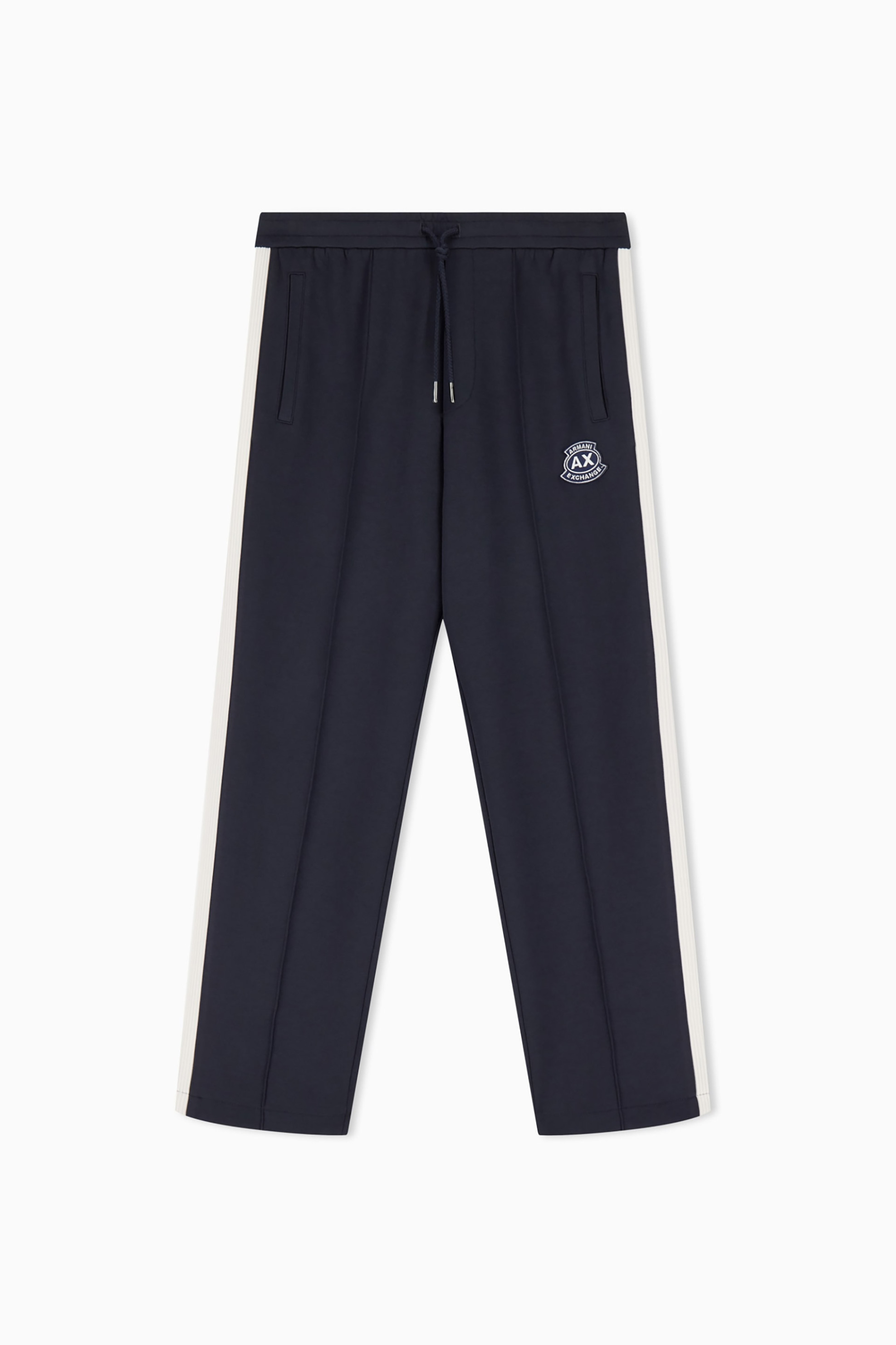 Armani Exchange Ανδρικό Παντελόνι Φόρμας Regular Fit - Xm002368Af13047 Σκούρο Μπλε