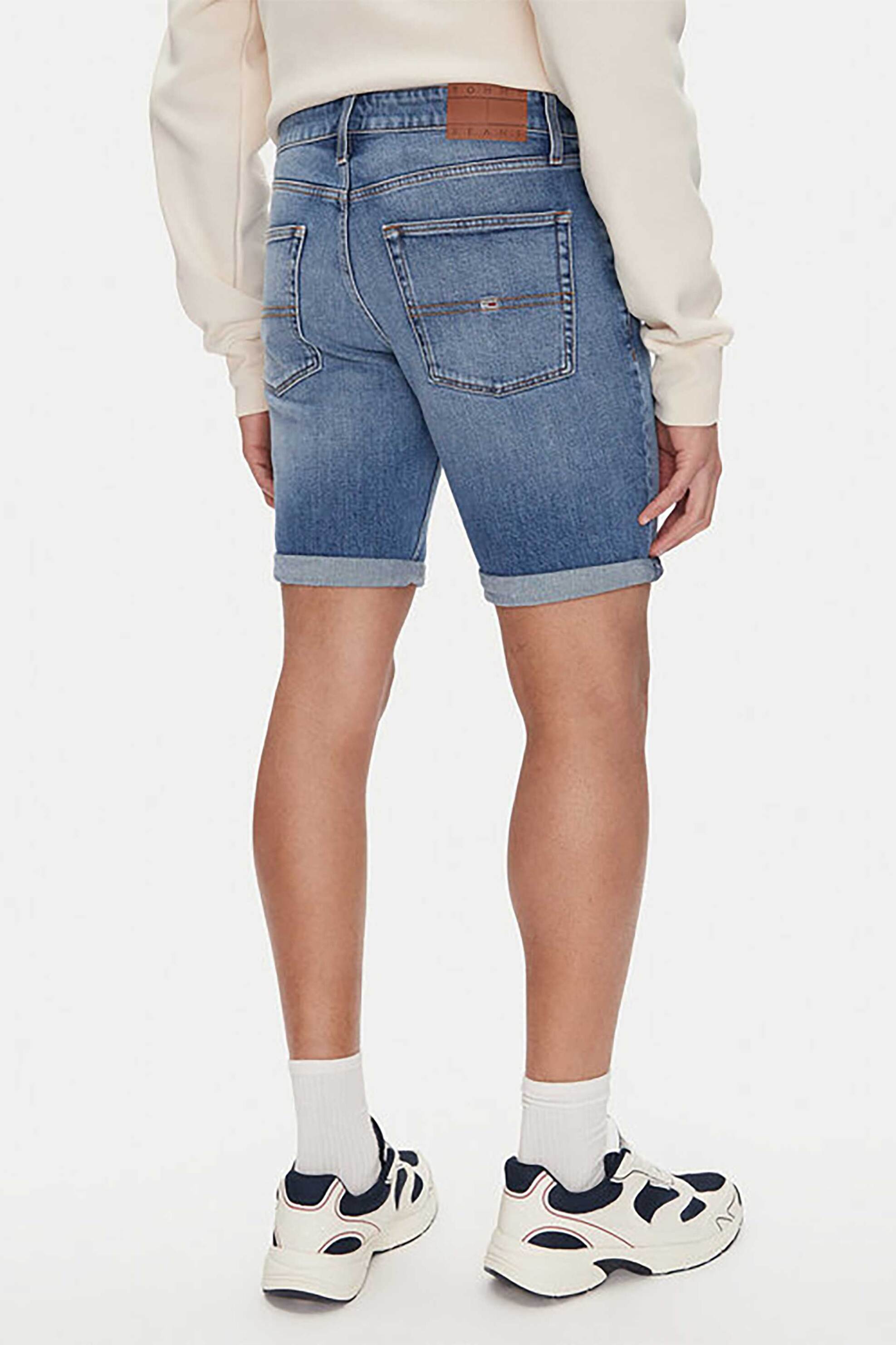 Tommy Jeans Ανδρικό Denim Σορτς Slim Fit - Dm0Dm20960 Blue