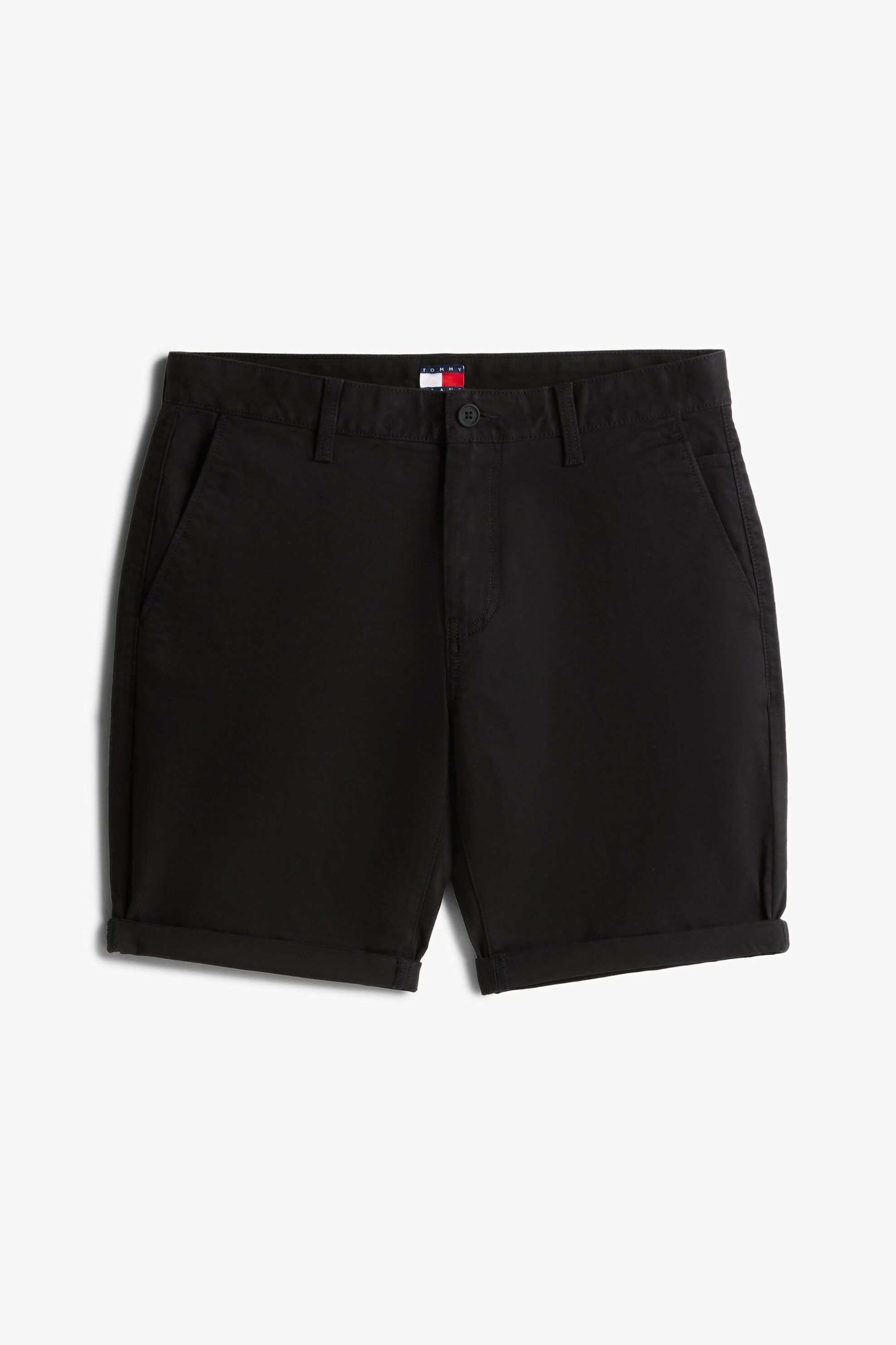 Tommy Jeans Ανδρική Βερμούδα Chino Slim Fit - Dm0Dm21950 Μαύρο