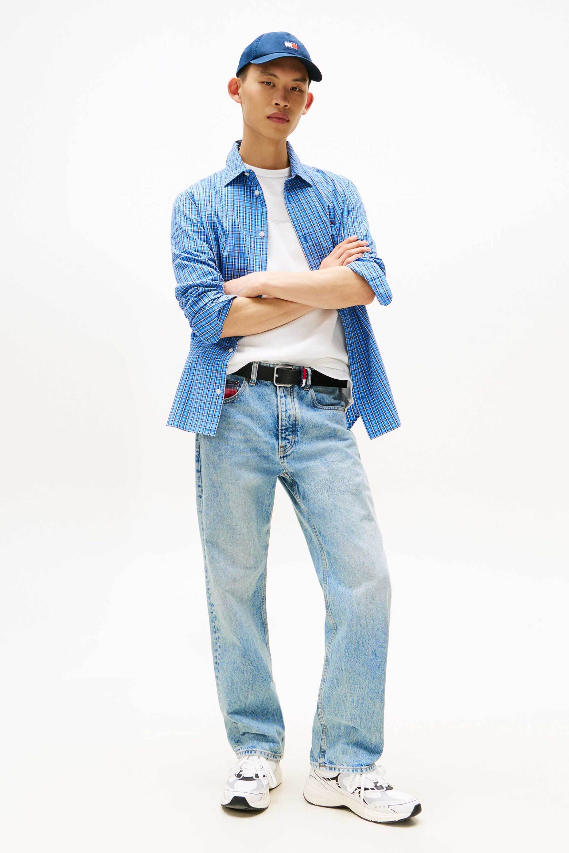 Ανδρικά ρούχα και beachwear tommy jeans σε μπλε