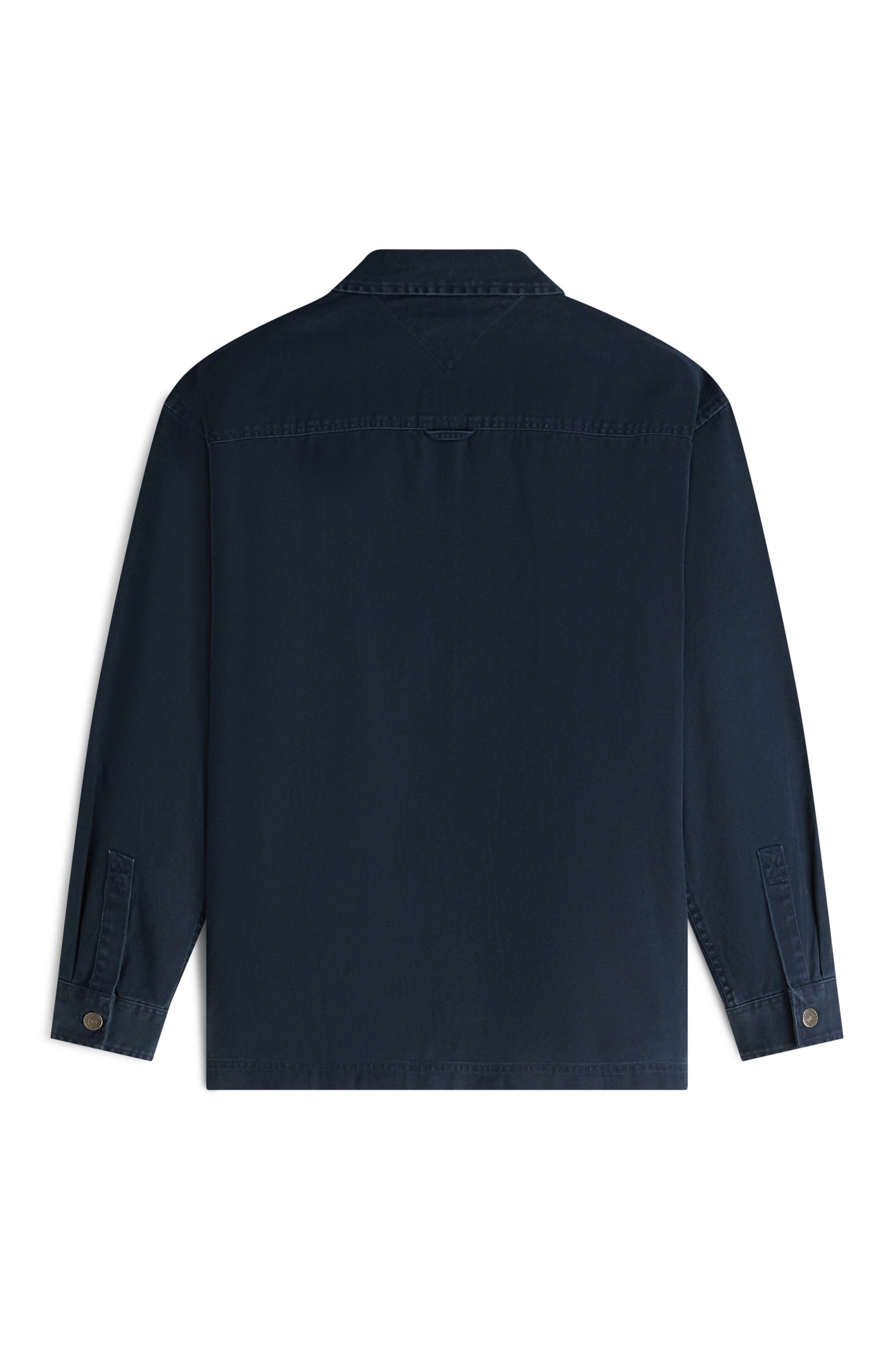 Tommy Jeans Ανδρικό Overshirt με Τσέπη Και Λογότυπο Oversized Fit - Dm0Dm20236 Μπλε Σκούρο