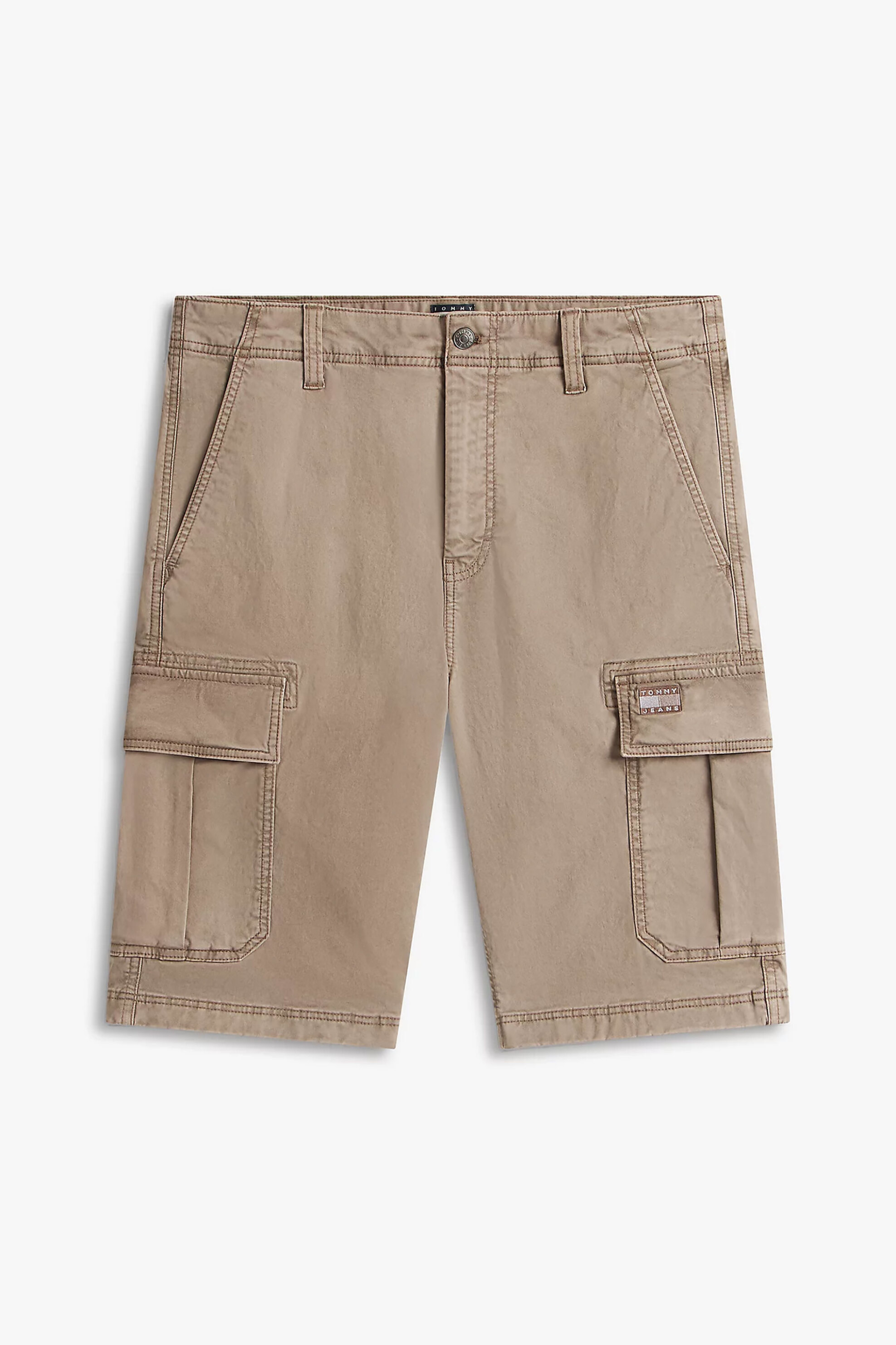 Tommy Jeans Ανδρική Βερμούδα Cargo Regular Fit Otis - Dm0Dm22831 Taupe