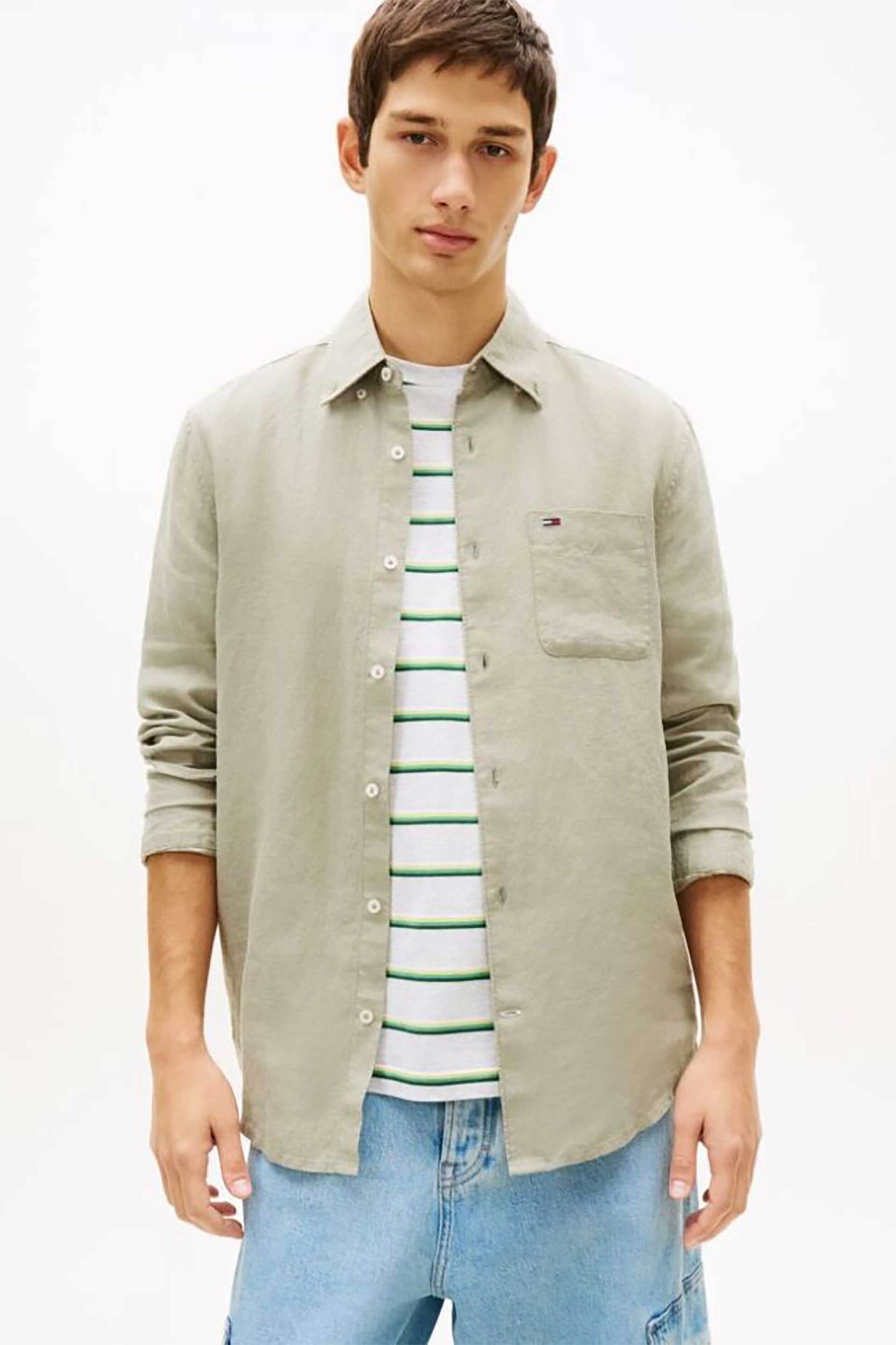 Ανδρικά Πουκάμισα Casual Tommy Jeans