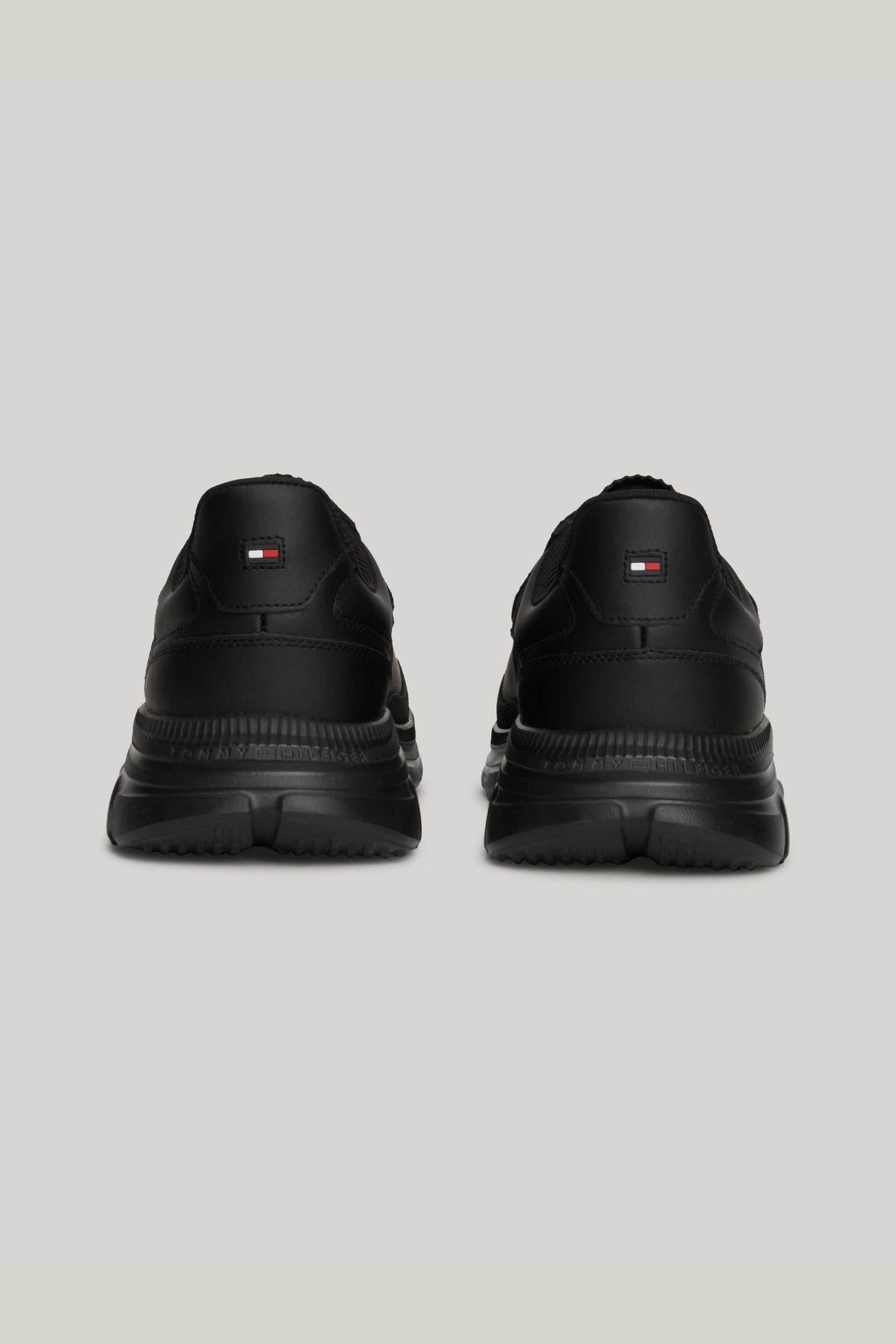 Tommy Jeans Ανδρικά Sneakers με Suede Λεπτομέρειες Και Λογότυπο - Fm0Fm05345 Μαύρο