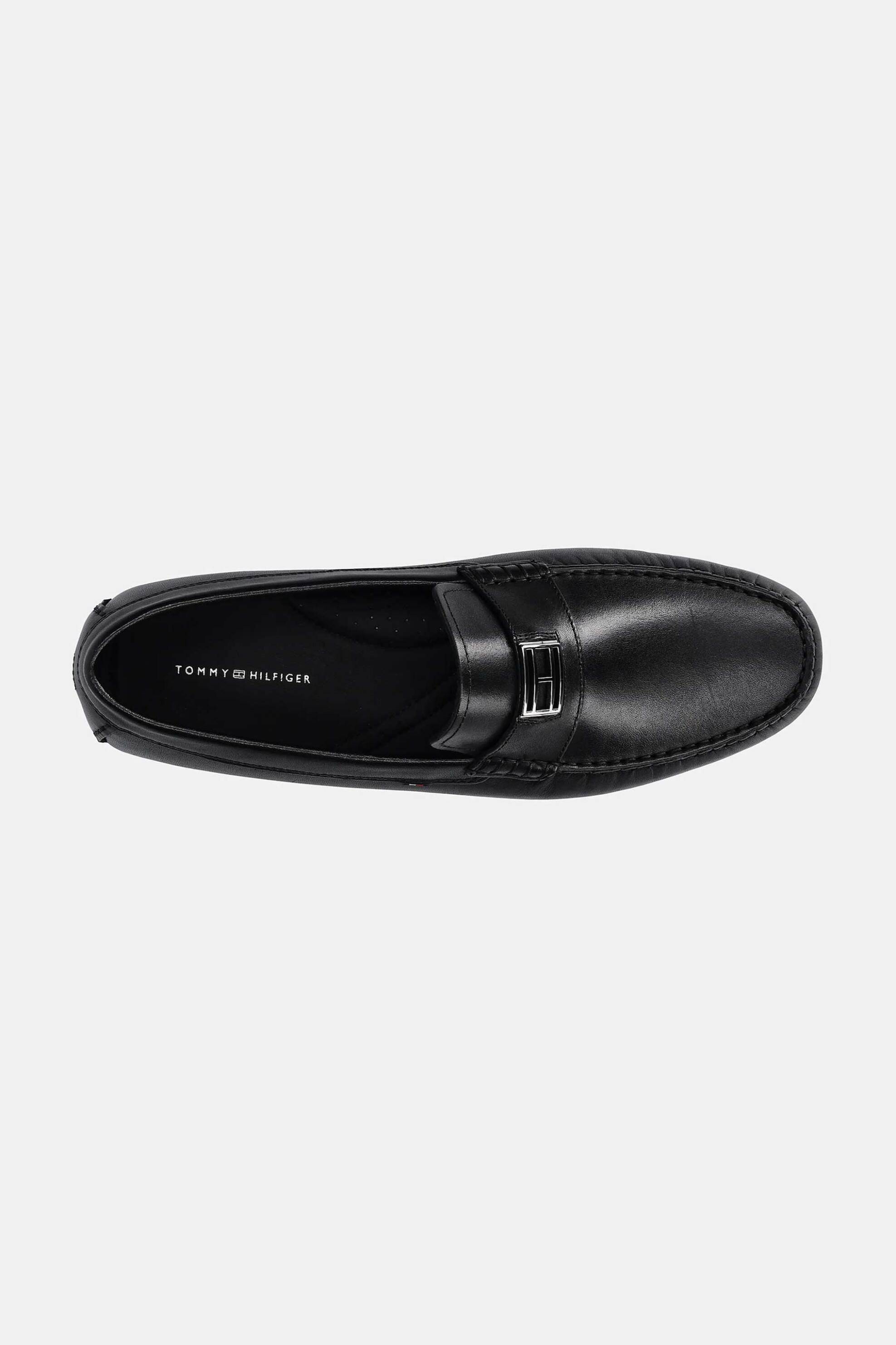 Tommy Jeans Ανδρικά Loafers με Αγκράφα - Fm0Fm05838 Μαύρο