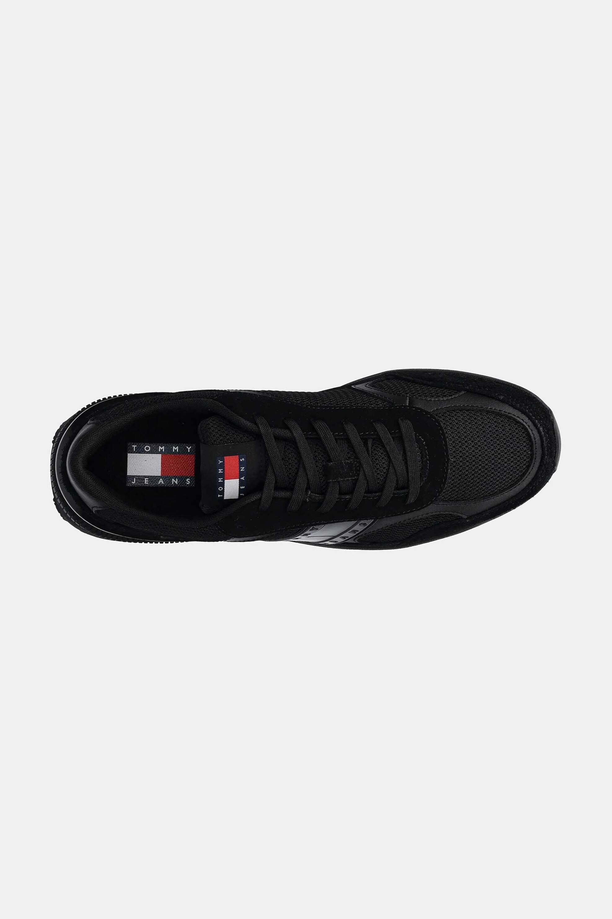 Tommy Jeans Ανδρικά Sneakers με Λογότυπο - Em0Em01537 Μαύρο