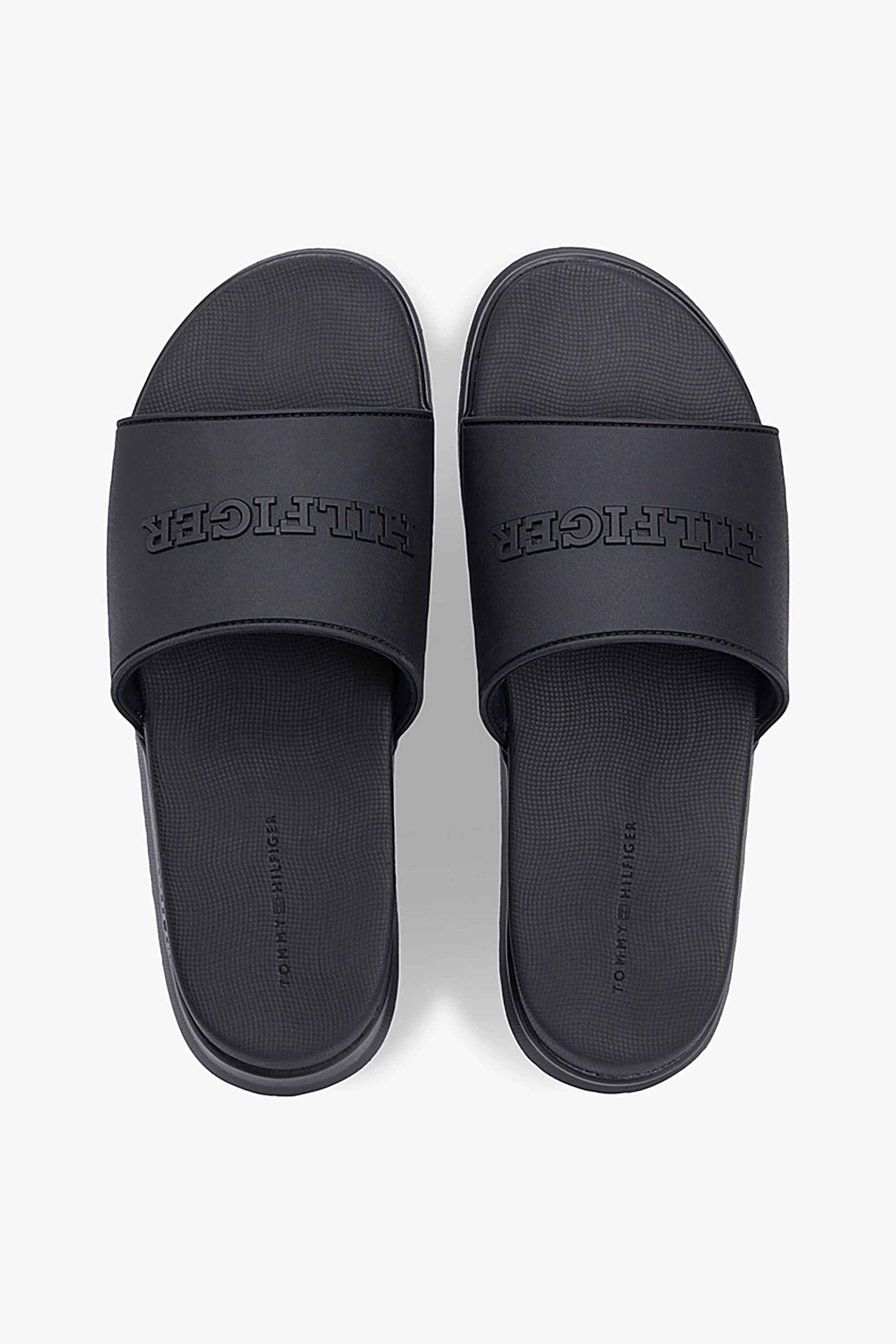 Tommy Hilfiger Ανδρικά Σανδάλια Monotype - Fm0Fm05797 Μαύρο