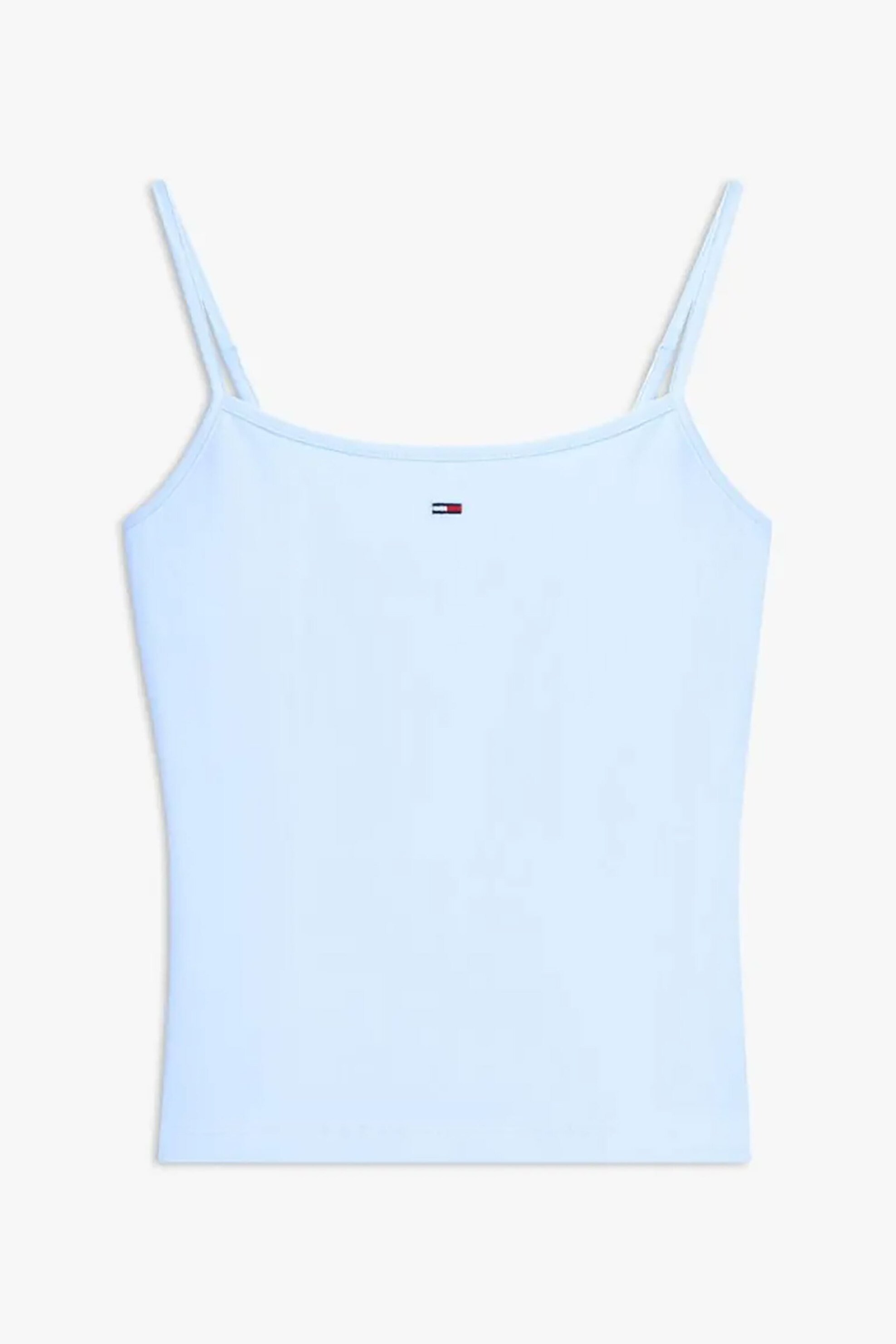 TOMMY JEANS Tommy Jeans γυναικείο τοπ με λογότυπο Slim Fit "Essential" - DW0DW20675 Γαλάζιο - 4