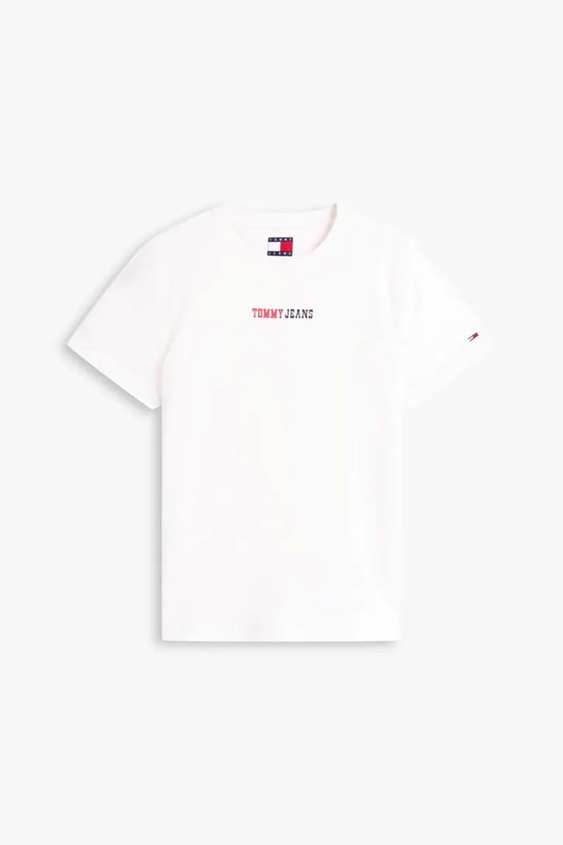 TOMMY JEANS Tommy Jeans γυναικείο T-shirt με logo print Regular Fit - DW0DW22277 Λευκό - 4
