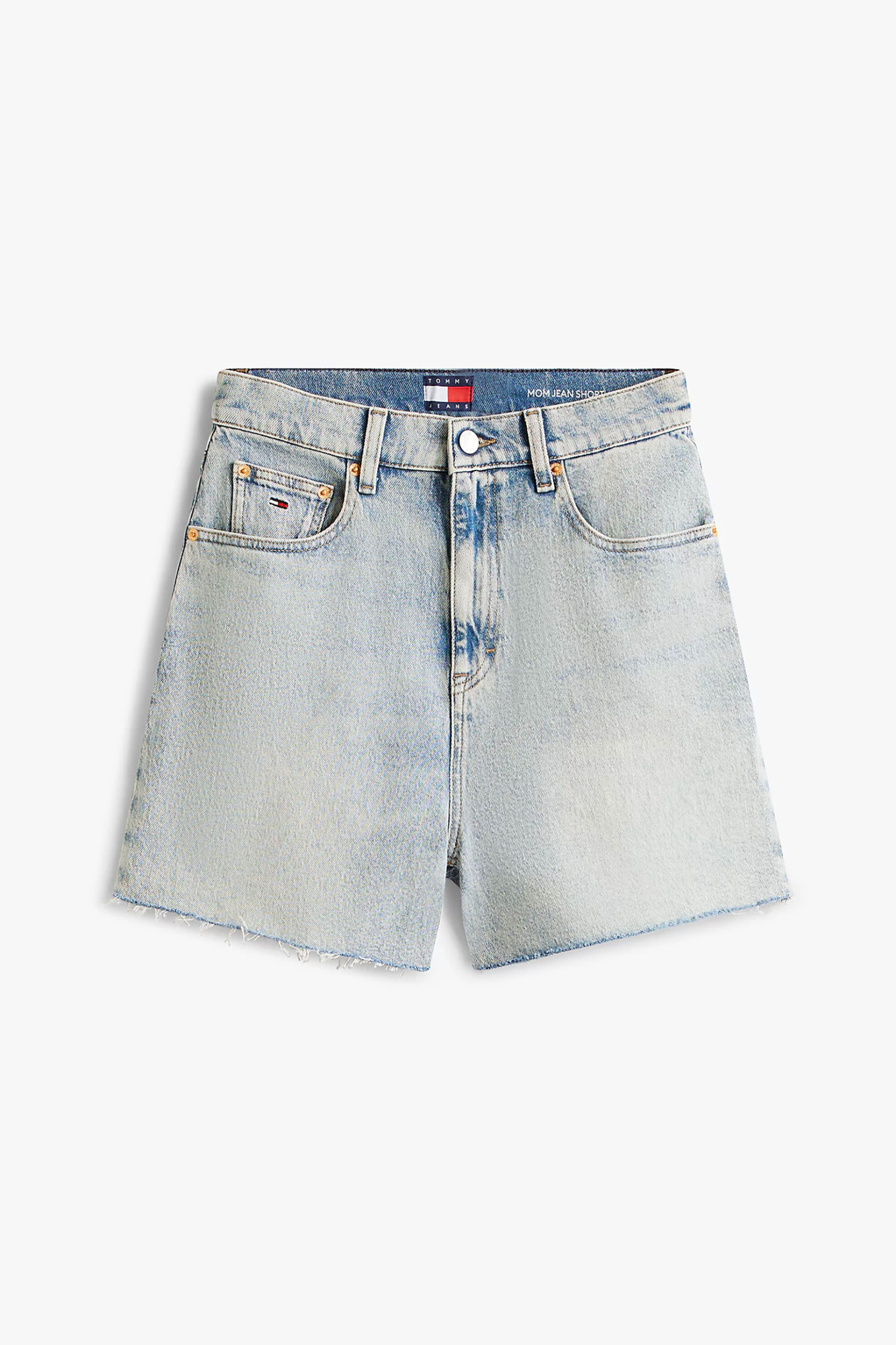 TOMMY JEANS Tommy Jeans γυνακείο denim σορτς Straight Leg Mom - DW0DW22694 Denim Blue Ανοιχτό - 4