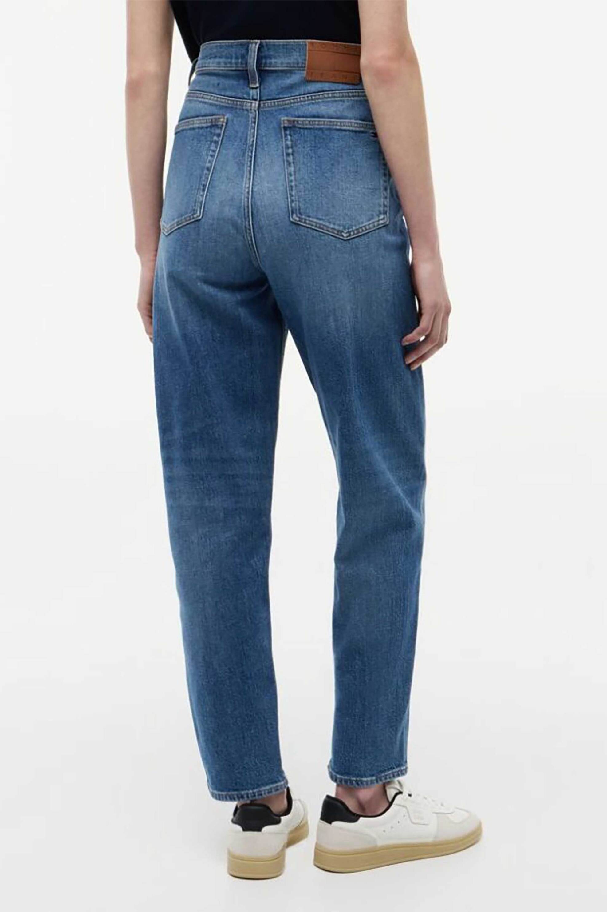 TOMMY JEANS Tommy Jeans γυναικείο τζιν παντελόνι πεντάτσεπο Mom Fit - DW0DW22994 Denim Blue - 3