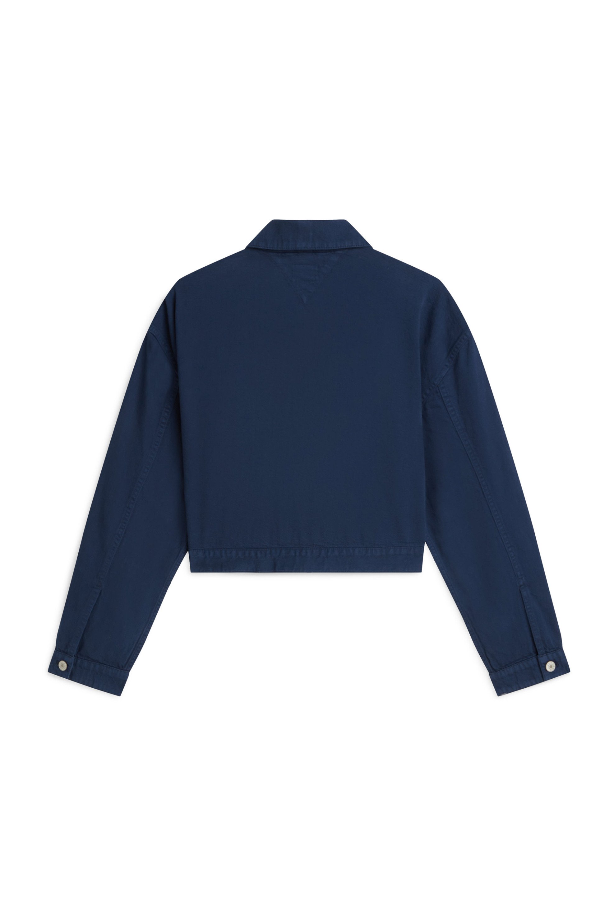 Tommy Jeans Γυναικείο Overshirt με Λογότυπο Relaxed Fit - Dw0Dw23489 Μπλε Σκούρο
