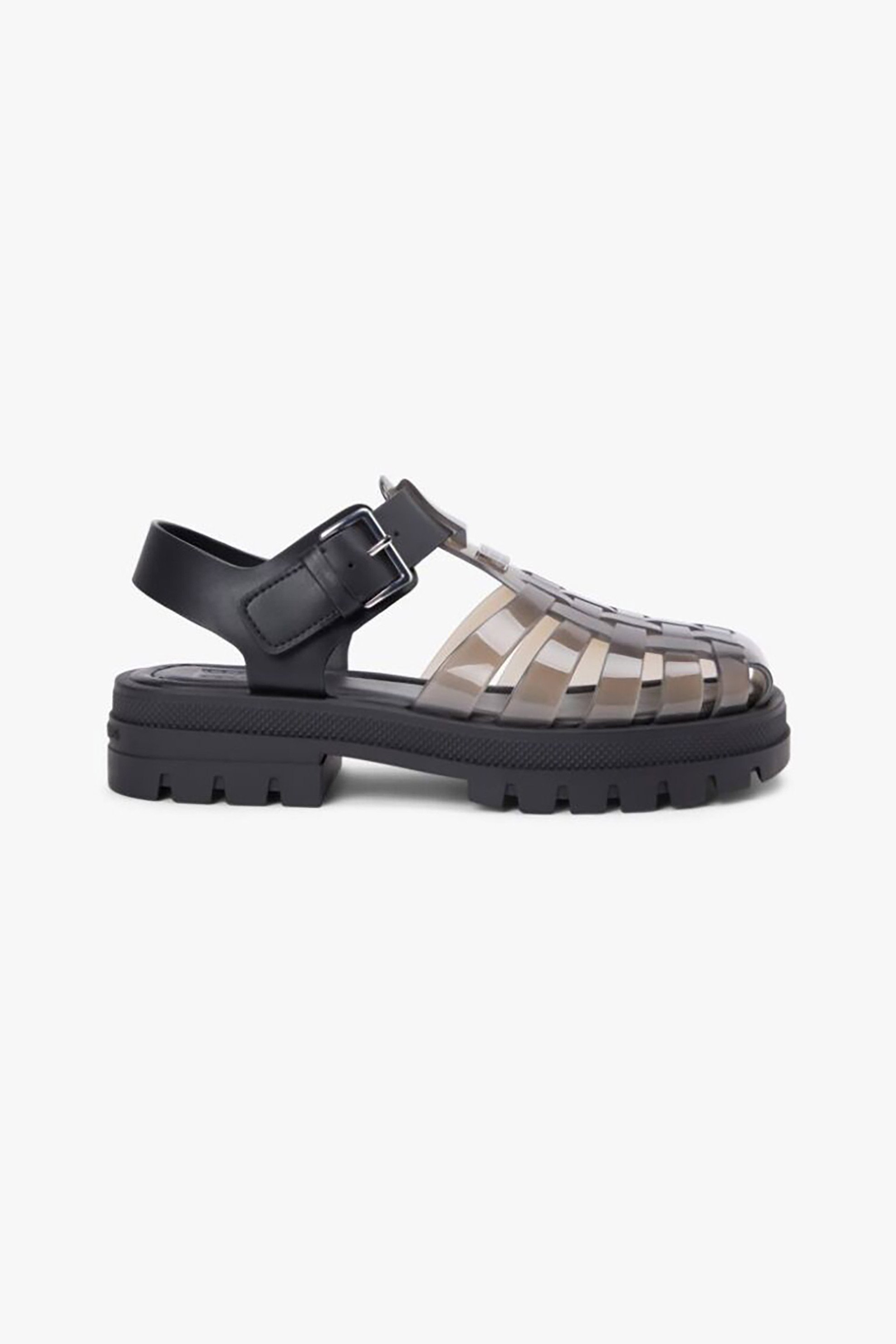 Tommy Jeans γυναικεία jelly σανδάλια με chunky σόλα - EN0EN02949 Μαύρο