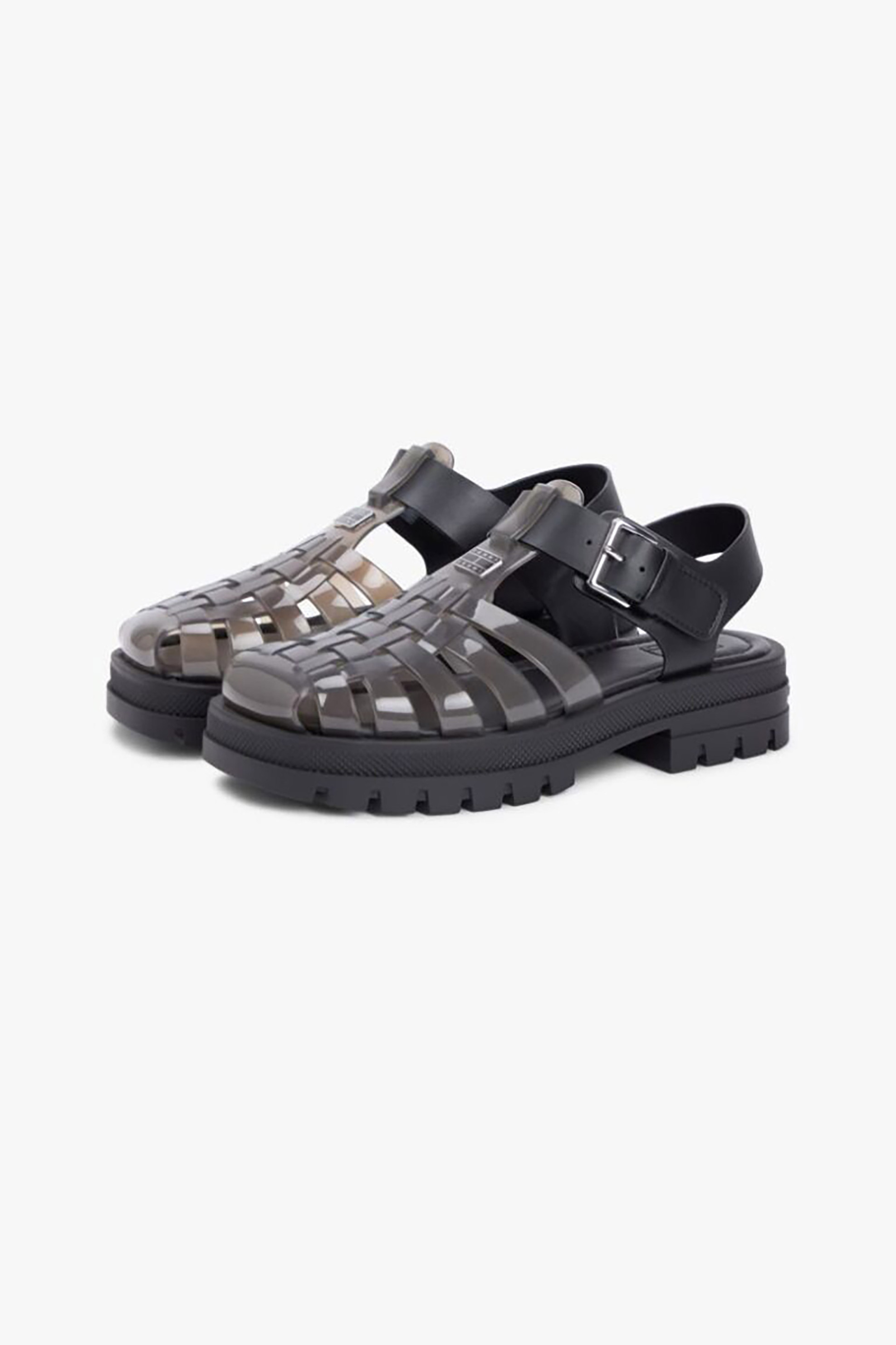 TOMMY JEANS Tommy Jeans γυναικεία jelly σανδάλια με chunky σόλα - EN0EN02949 Μαύρο - 2