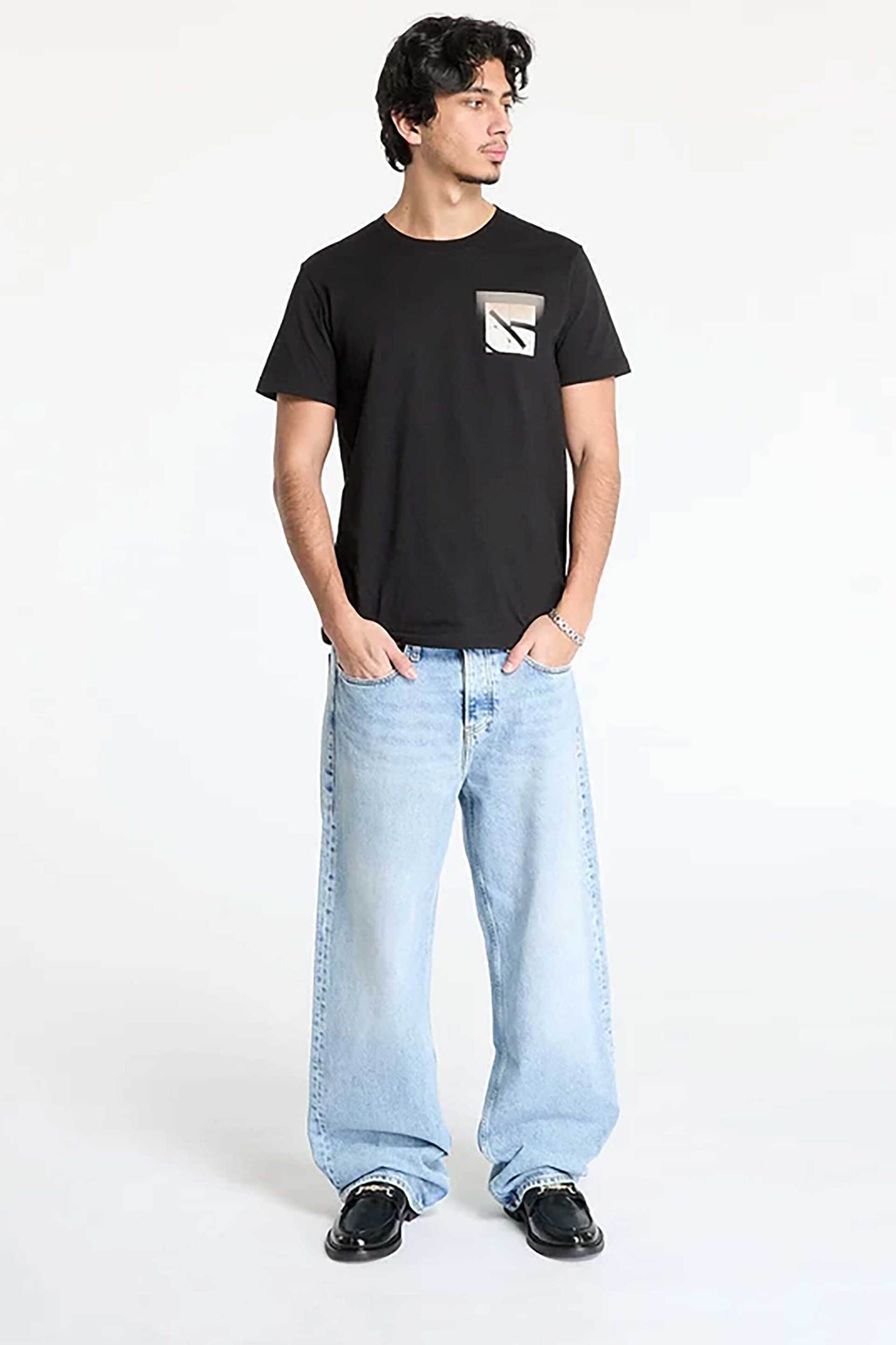 CK JEANS CK Jeans ανδρικό παντάτσεπο jean Loose Fit - J30J327019 Denim Blue Ανοιχτό
