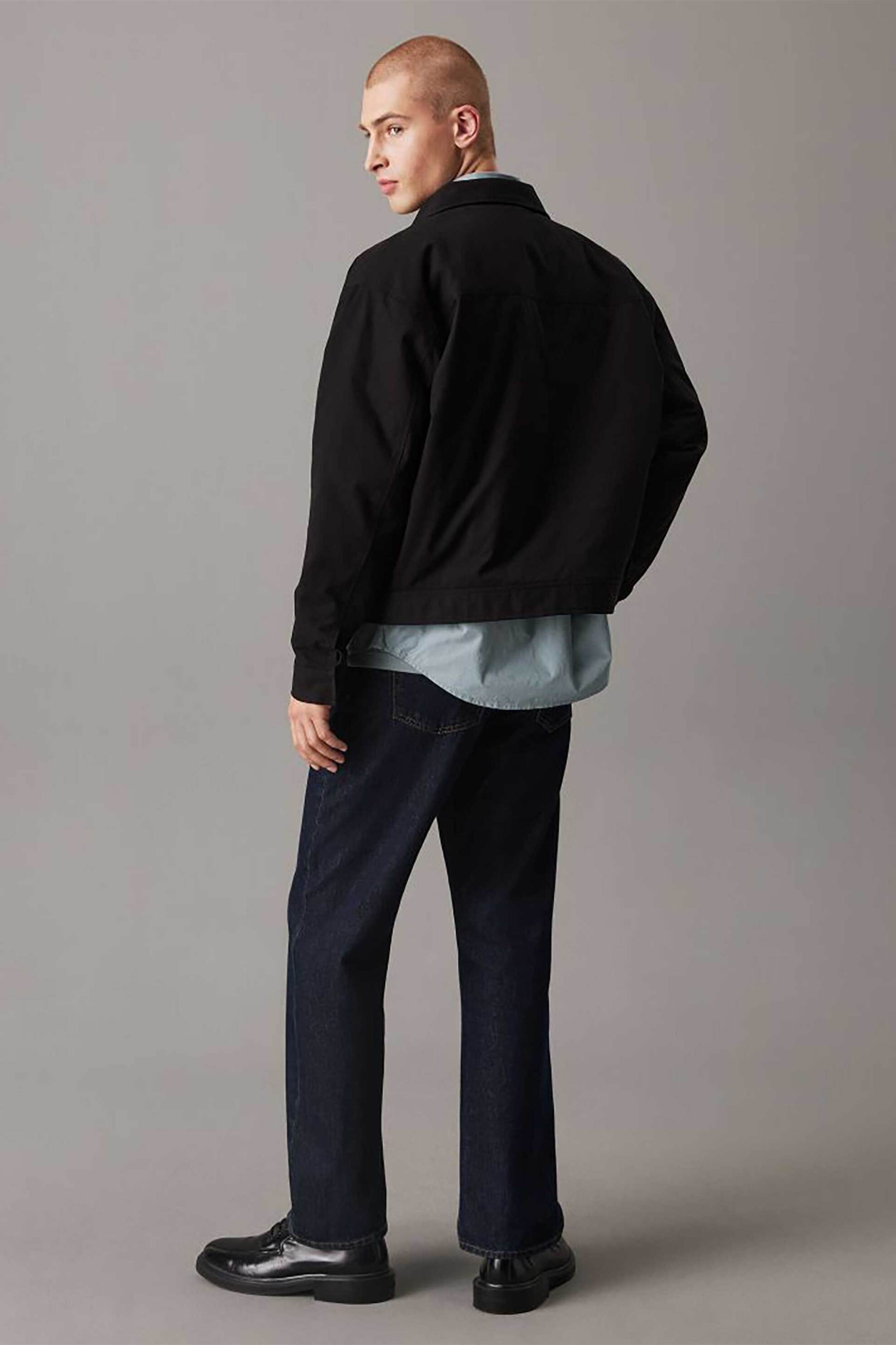 Calvin Klein Jeans Ανδρικό Jacket Μονόχρωμο Regular Fit - J30J326713 Μαύρο