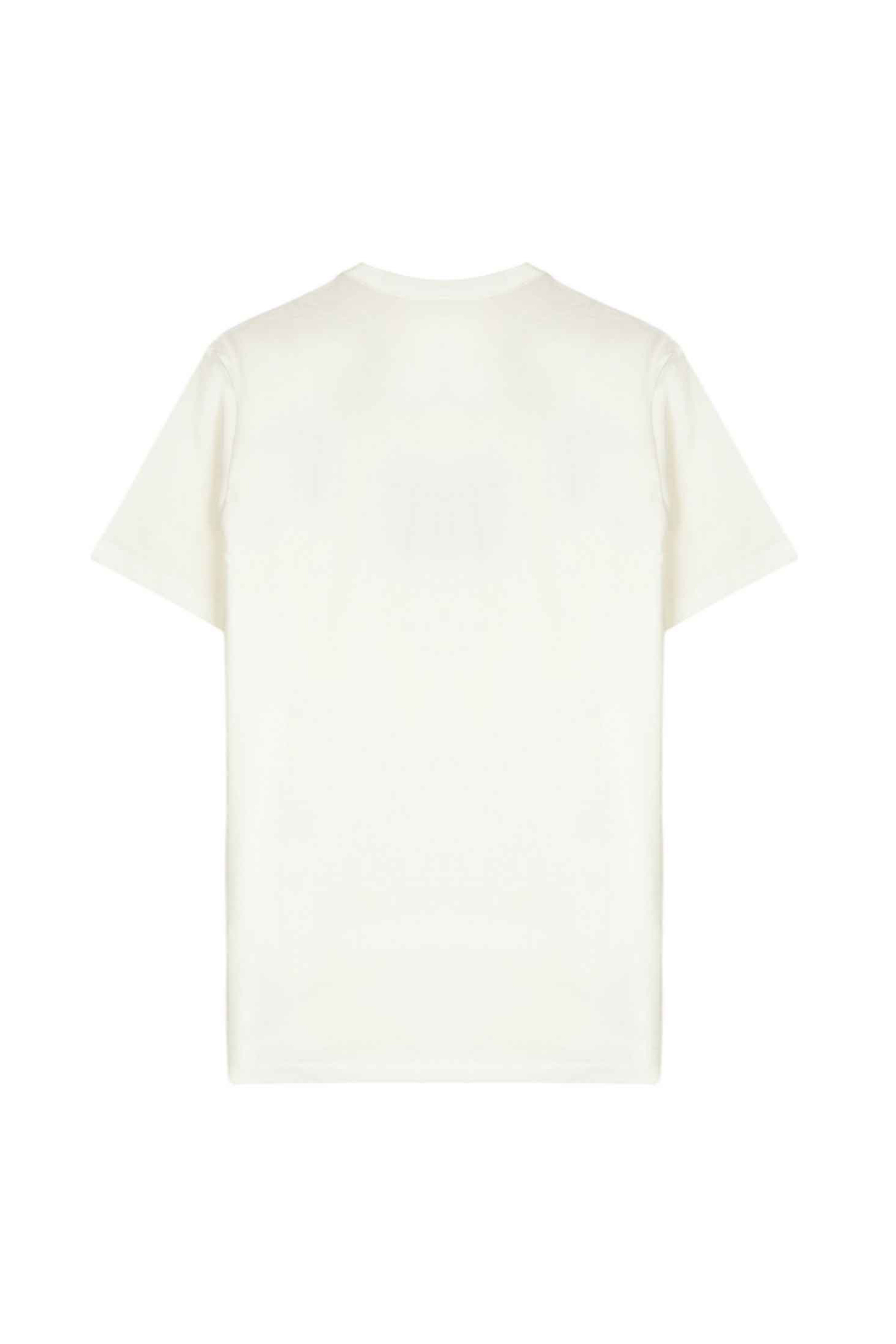 Calvin Klein Jeans Ανδρικό T-Shirt Μονόχρωμο με Λογότυπο Regular Fit - Lv04Rc272G Λευκό
