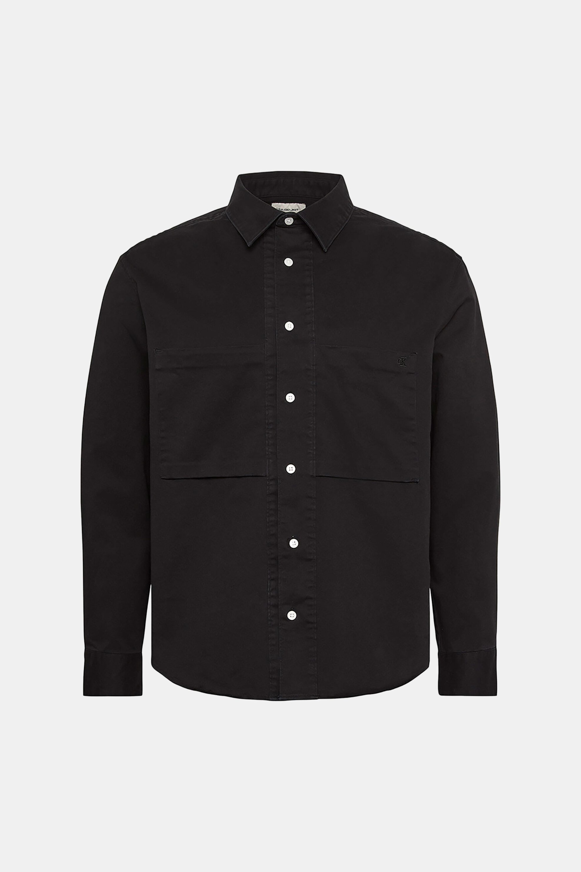 Calvin Klein Jeans ανδρικό overshirt με τσέπες Regular Fit - LV04RE111G Μαύρο
