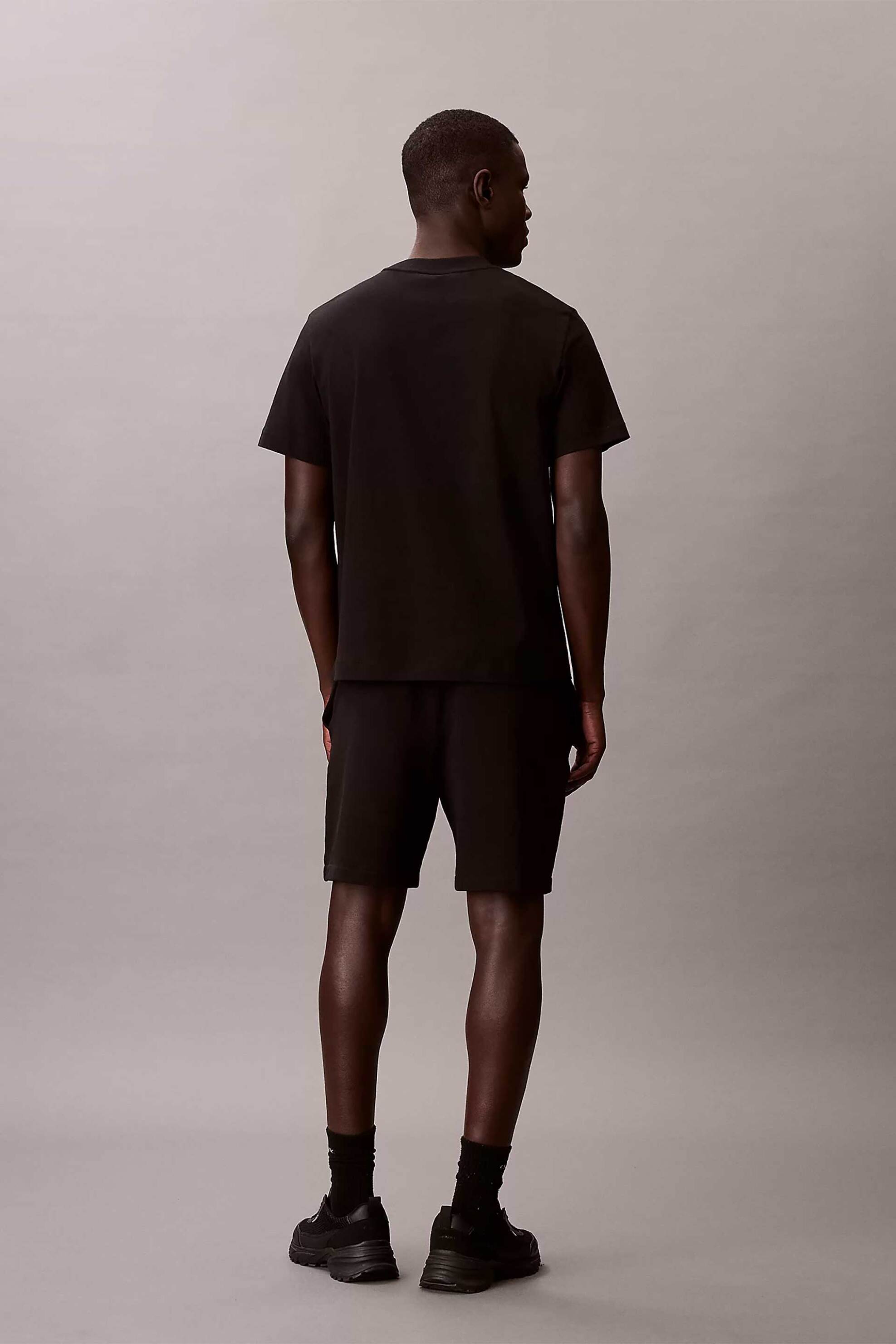 Calvin Klein Jeans Ανδρική Βερμούδα Regular Fit - Lv04Rf282G Μαύρο