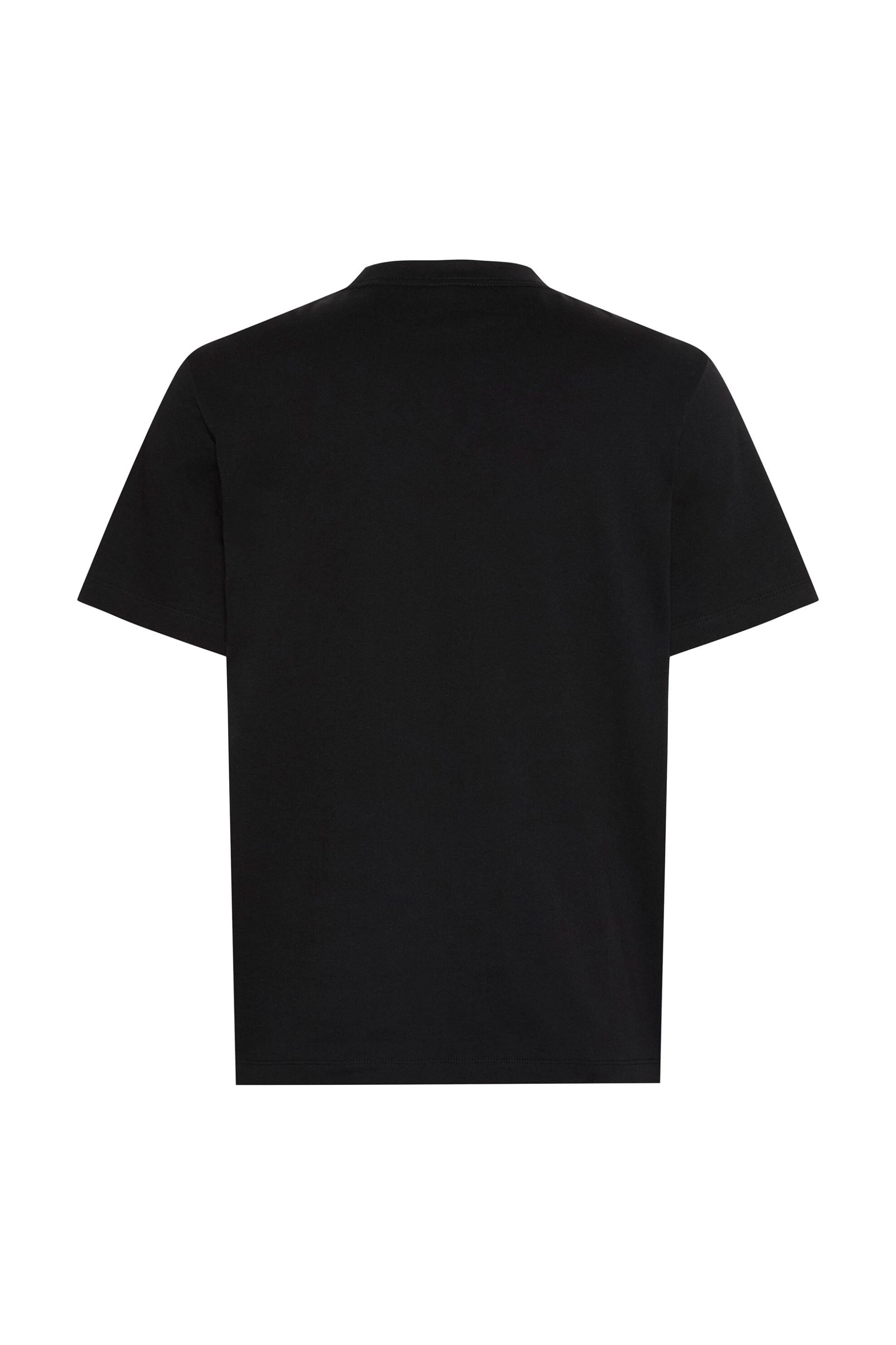Calvin Klein Jeans Ανδρικό T-Shirt με Ανάγλυφο Monogram Regular Fit - Lv04Rg220G Μαύρο