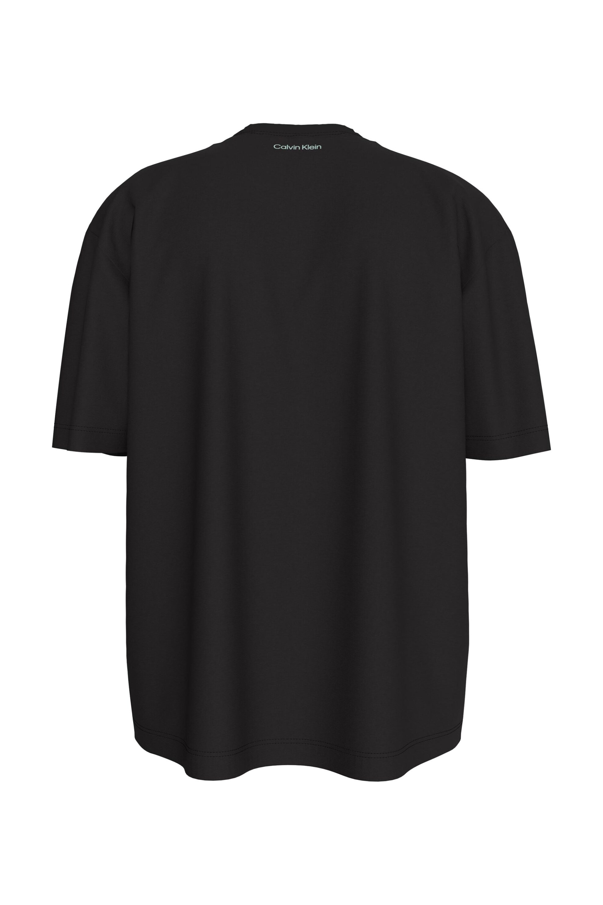 Calvin Klein Jeans Ανδρικό T-Shirt με Logo Print Regular Fit - Lv04Rg825G Μαύρο