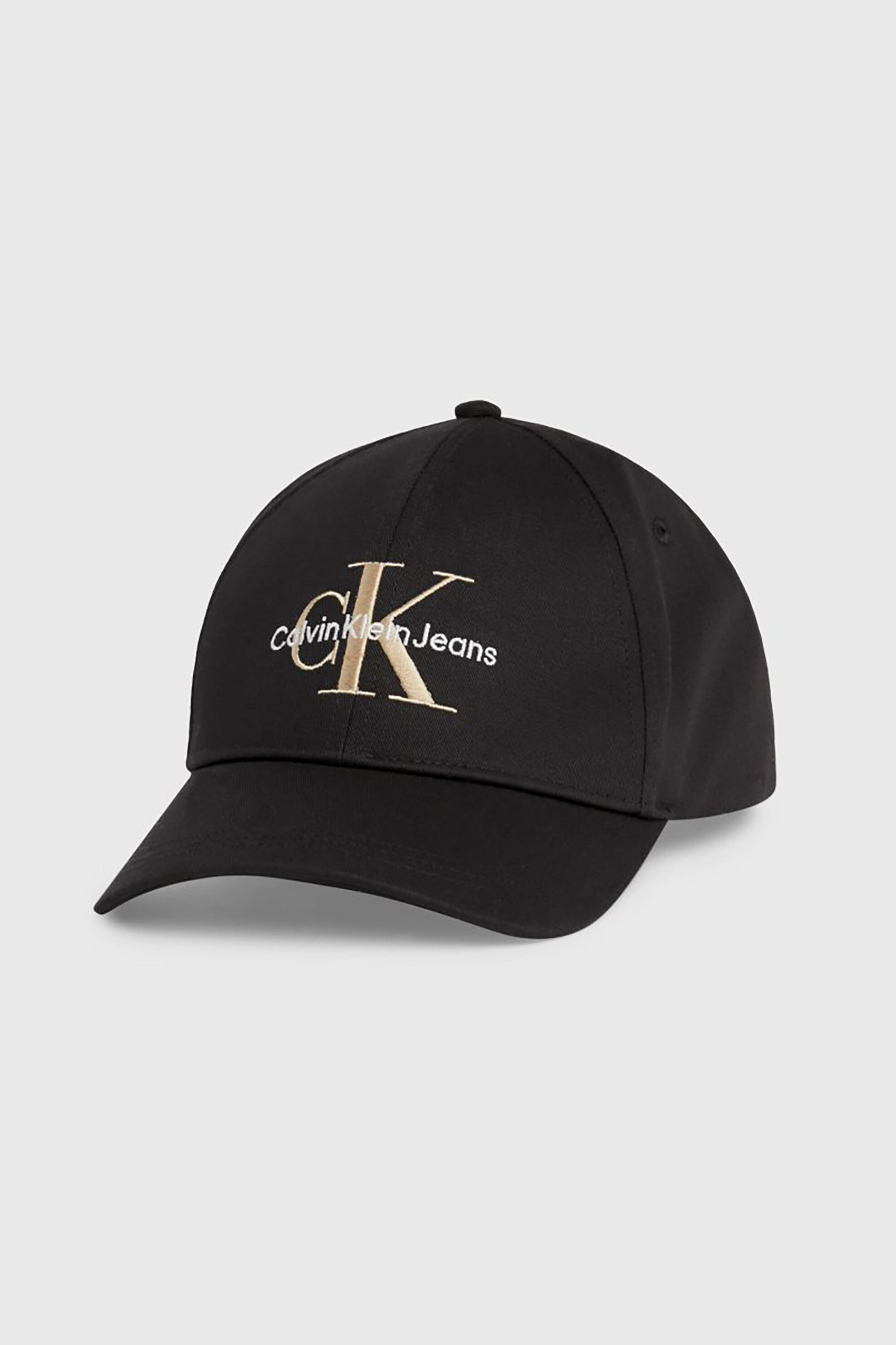 Ανδρική Μόδα > Ανδρικά Αξεσουάρ > Ανδρικά Καπέλα & Σκούφοι CK Jeans ανδρικό καπέλο μονόχρωμο με contrast κεντημένο λογότυπο - K50K510061 Μαύρο