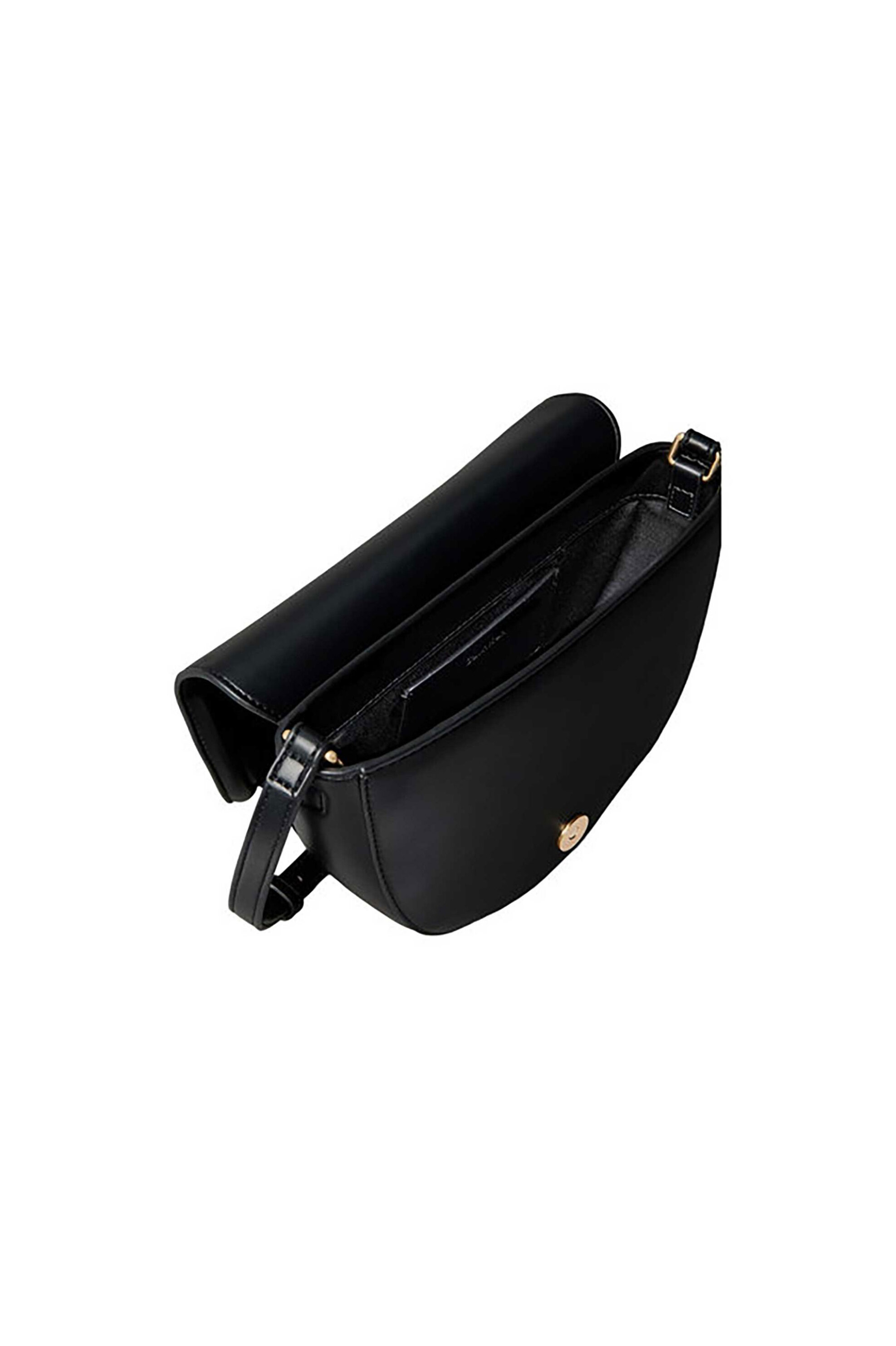 Calvin Klein Jeans Γυναικεία Τσάντα Crossbody με Ανάγλυφο Λογότυπο - Lv04F3221G Μαύρο