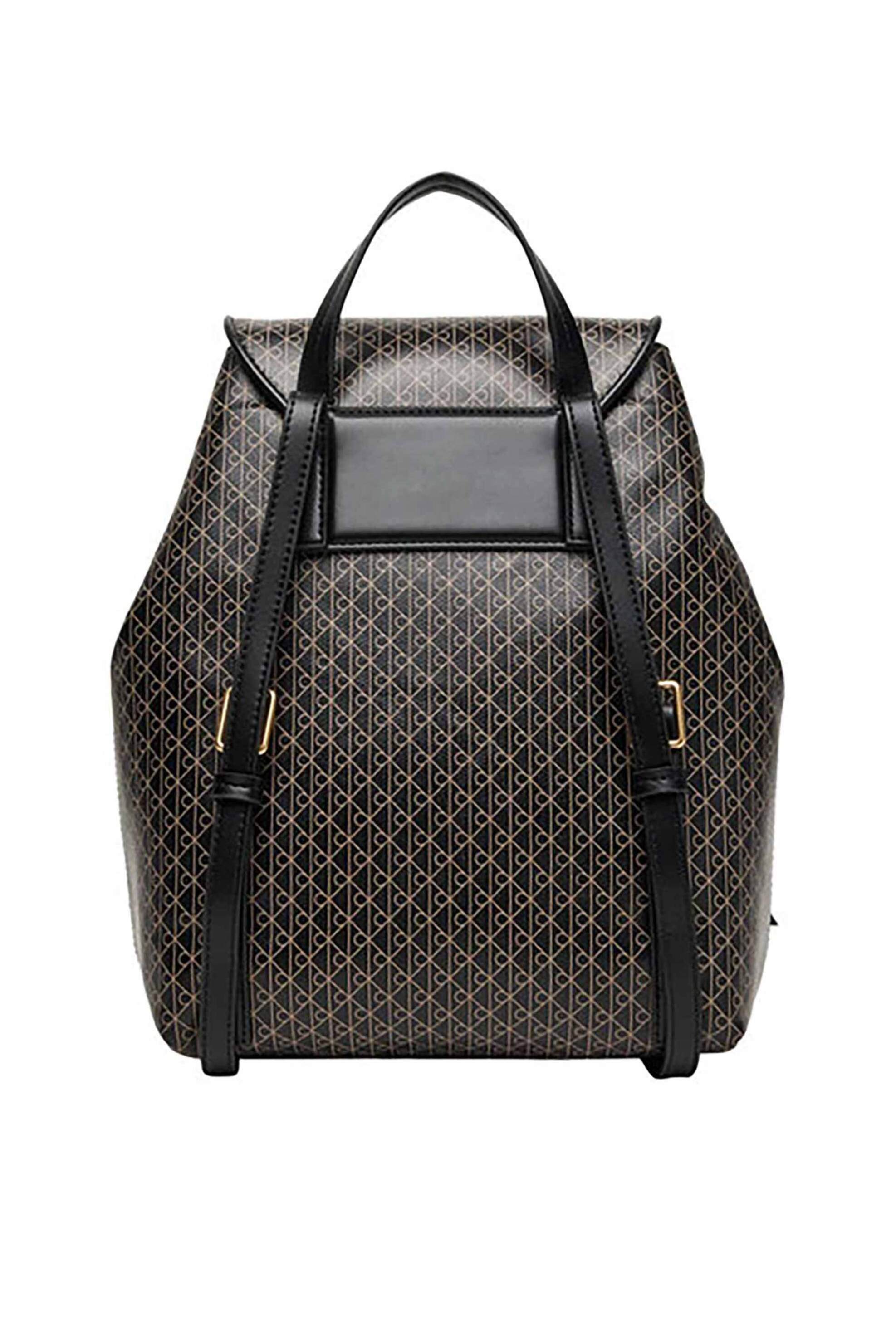 Calvin Klein Jeans γυναικείο backpack με all-over logo print - LV04F3271G Μαύρο φωτογραφία