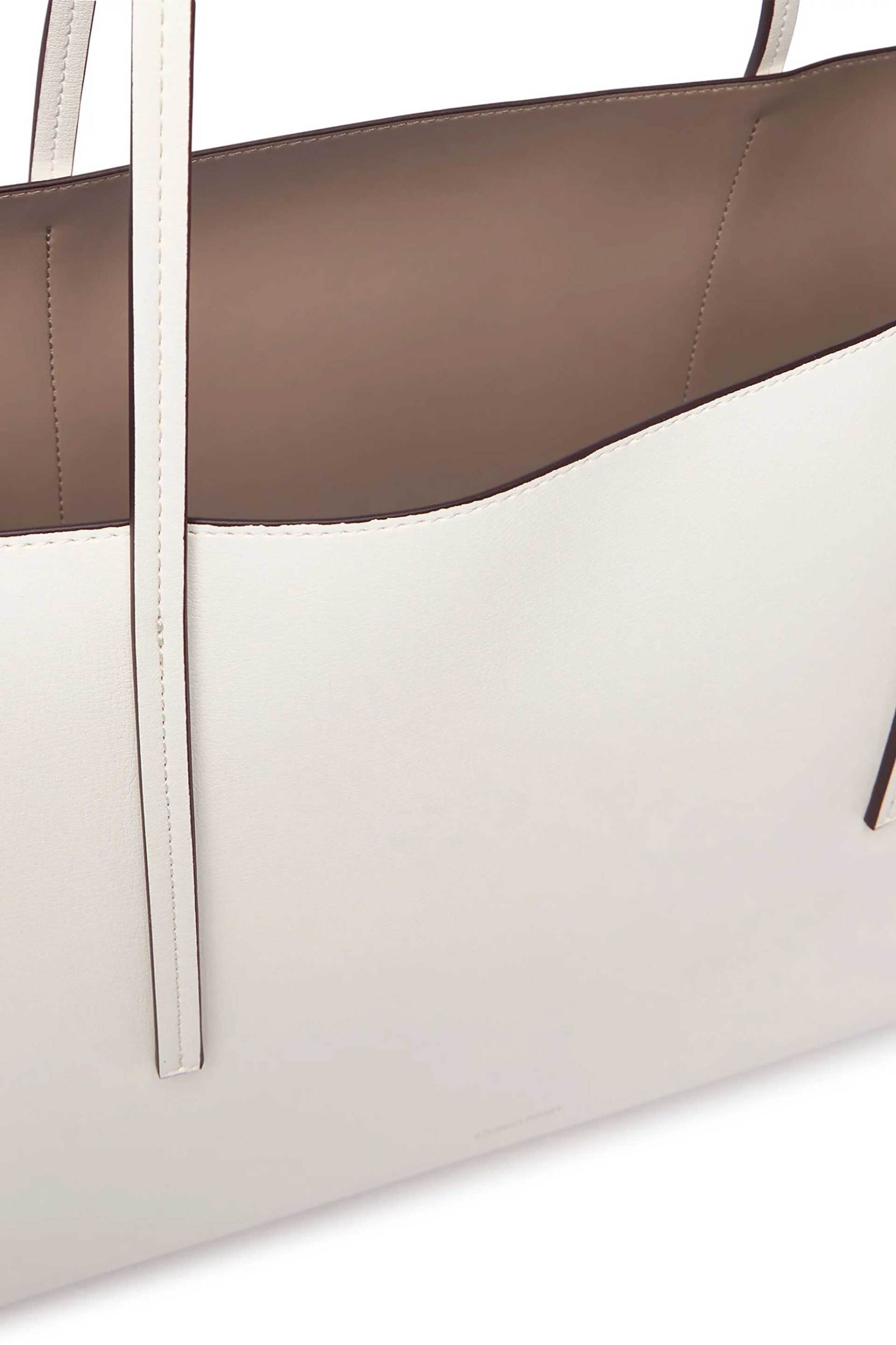 Calvin Klein Jeans Γυναικεία Τσάντα Tote με Pouch Και Λογότυπο - Lv04F3274G Λευκό