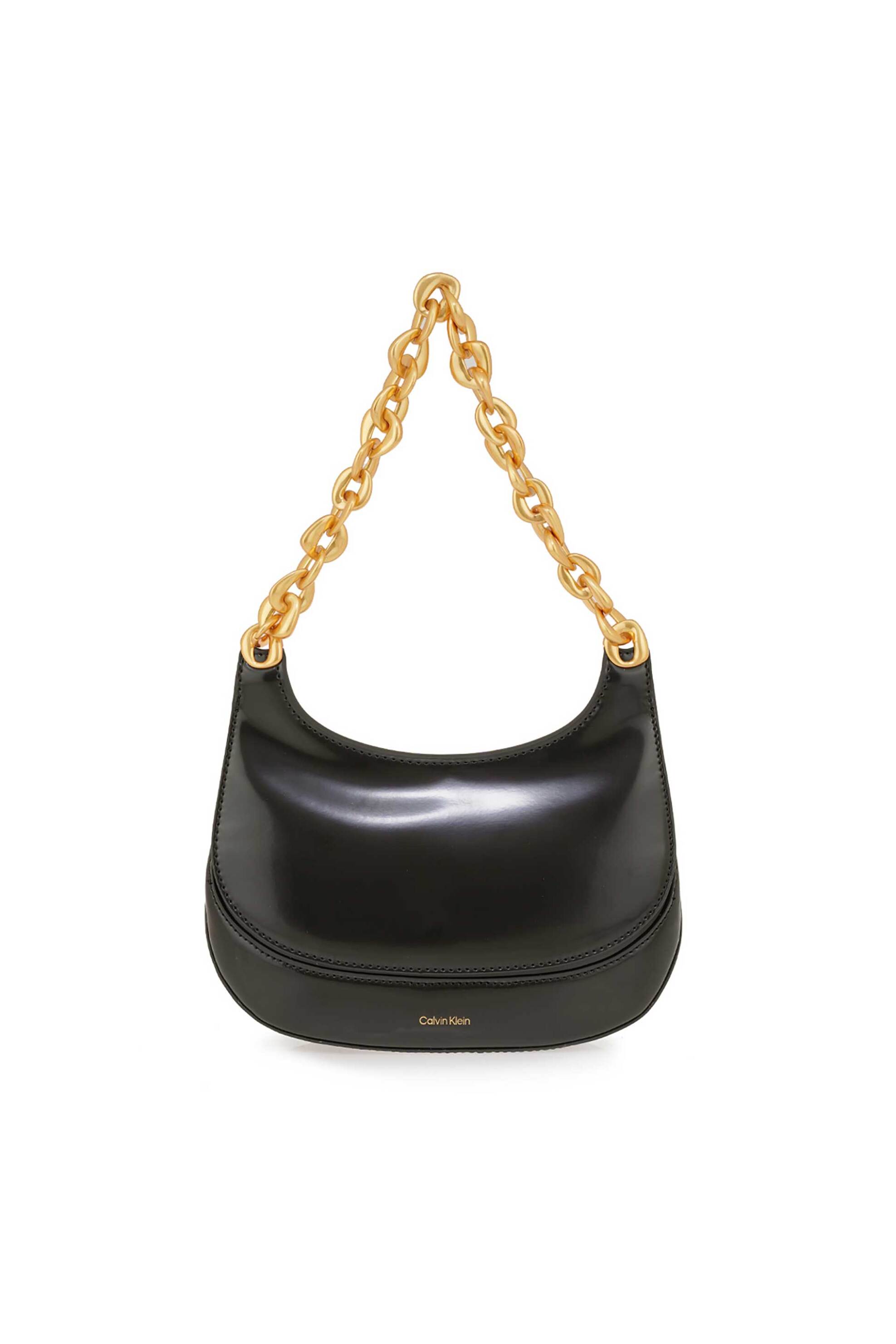 Calvin Klein Jeans γυναικεία τσάντα ώμου με λογότυπο - LV04F3403G Μαύρο