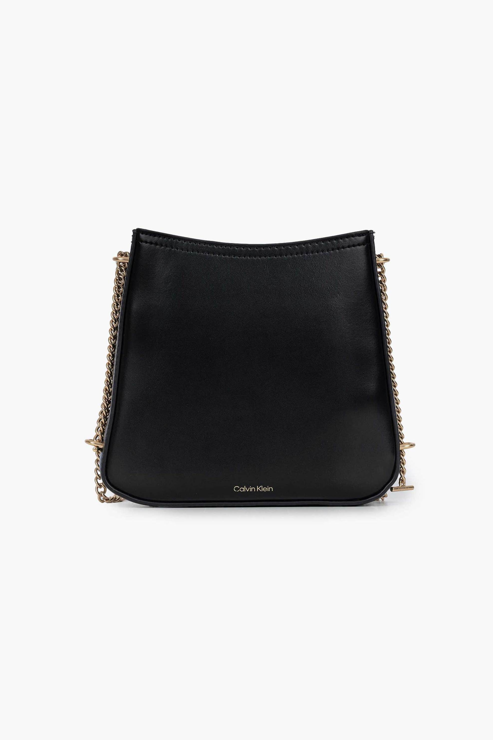 Calvin Klein Jeans γυναικεία τσάντα ώμου με λογότυπο - LV04F3441G Μαύρο φωτογραφία