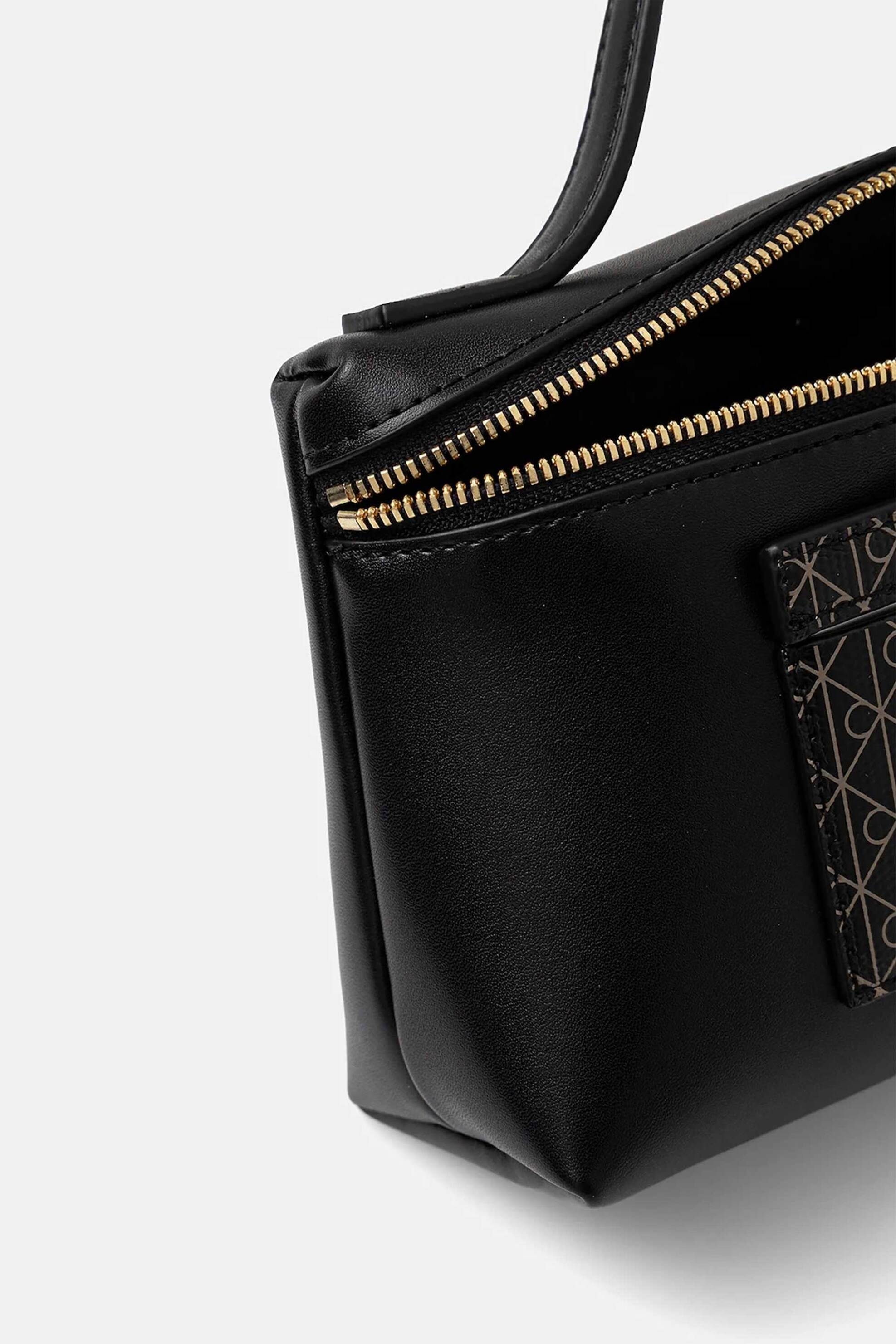 Calvin Klein Jeans γυναικείο νεσεσέρ με μεταλλικό λογότυπο και logo print - LV04F1102G Μαύρο φωτογραφία