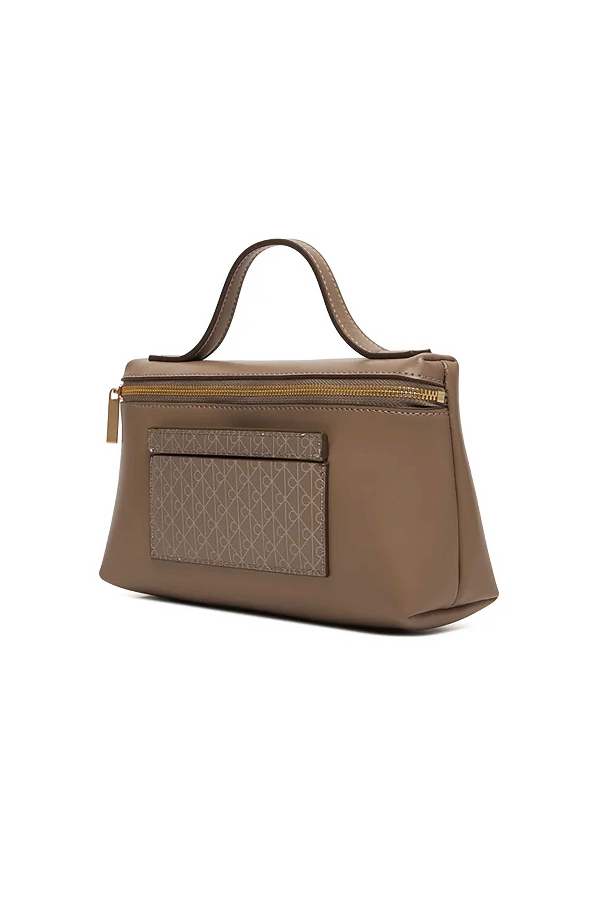 Calvin Klein Jeans γυναικείο νεσεσέρ με μεταλλικό λογότυπο και logo print - LV04F1102G Μπεζ φωτογραφία