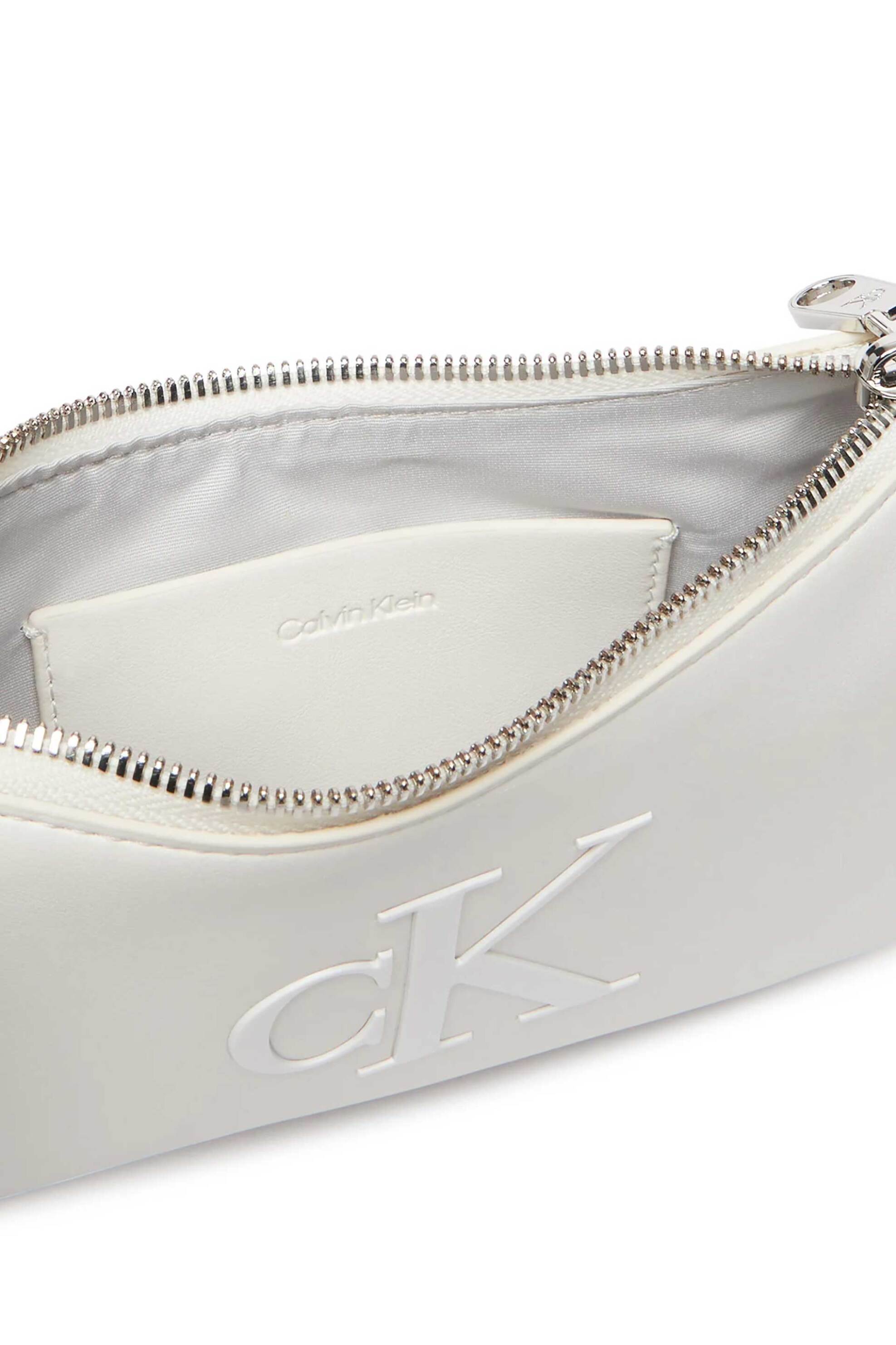 Calvin Klein Jeans Γυναικείο Mini Bag με Monogram - Lv04F1125G Λευκό