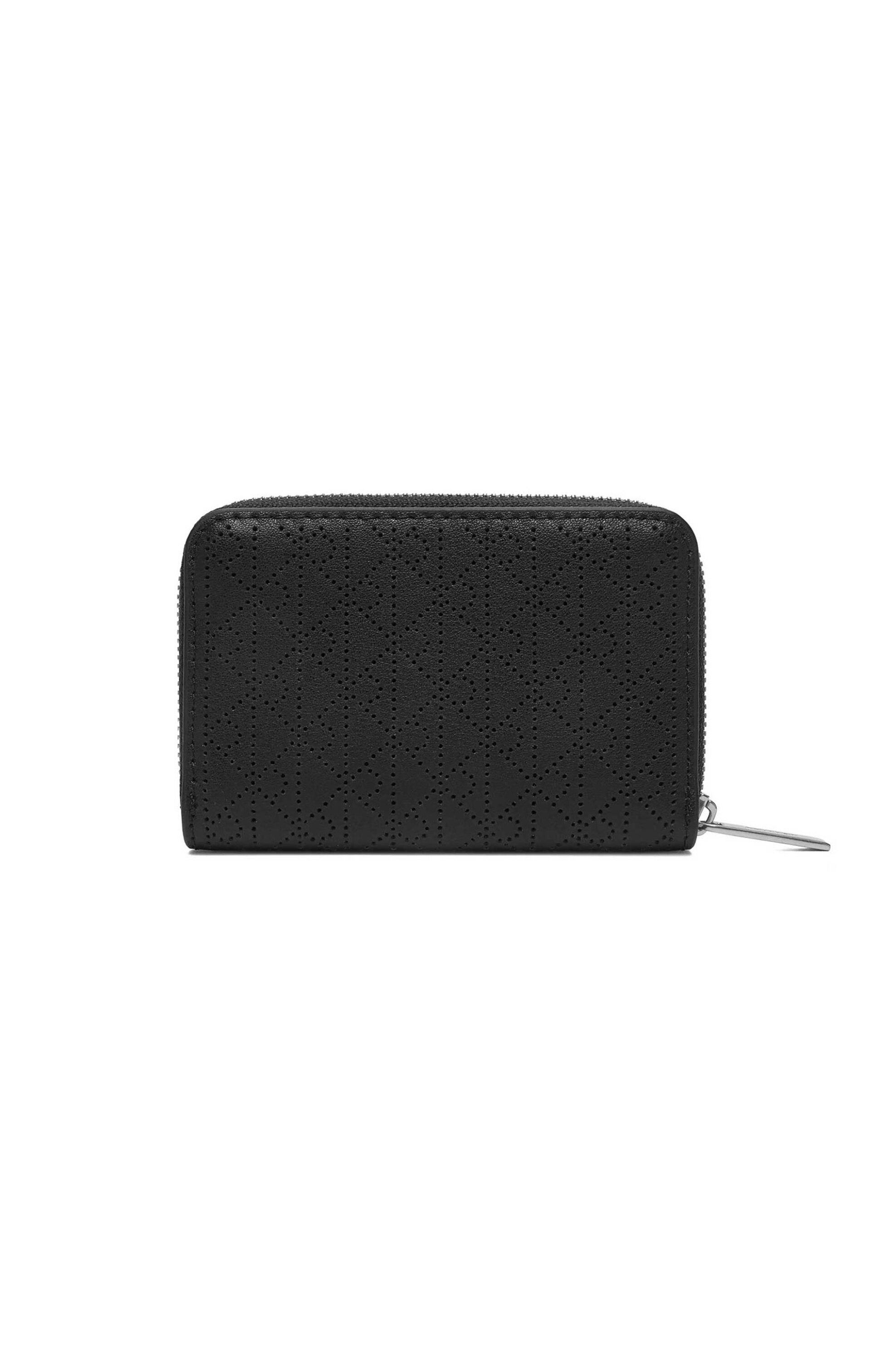 Calvin Klein Jeans γυναικείο δερμάτινο πορτοφόλι με all-over monogram - LV04F1152G Μαύρο