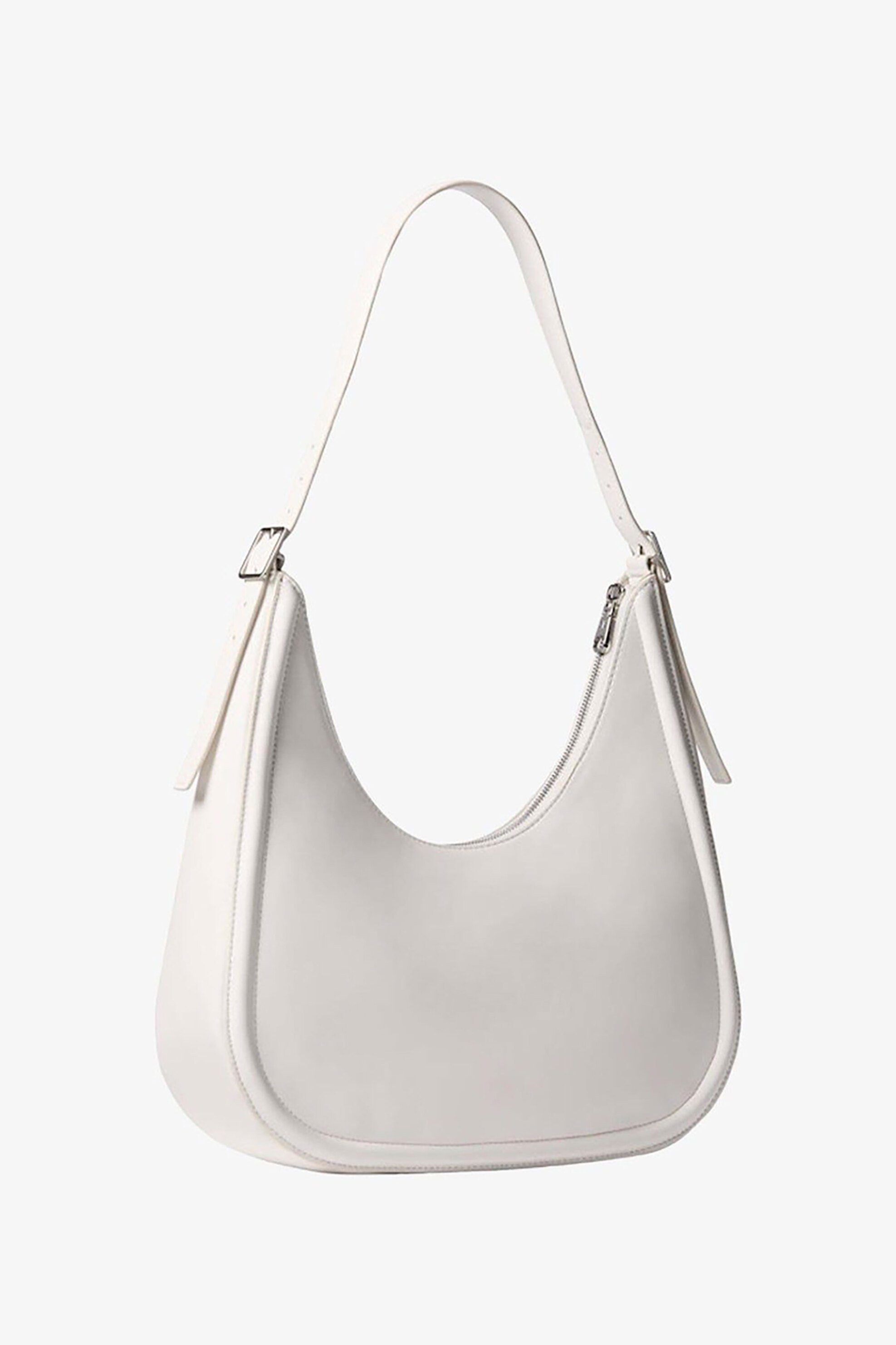 Calvin Klein Jeans γυναικεία τσάντα hobo με monogram - LV04F3427G Λευκό